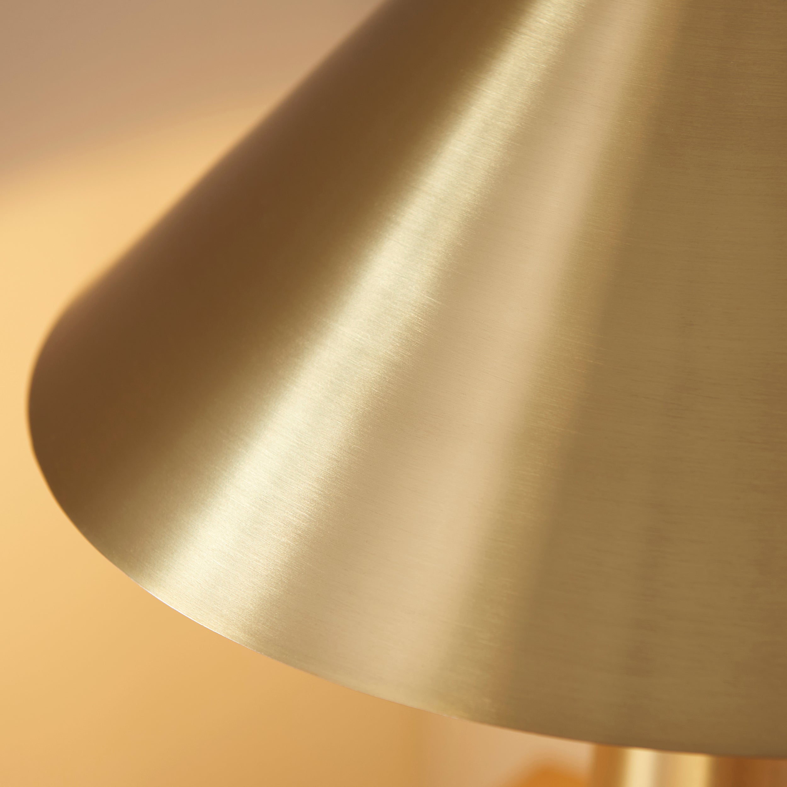 Endon Clermont 3 Light Semi flush - Warm Antique Brass Plate & Clear Glass