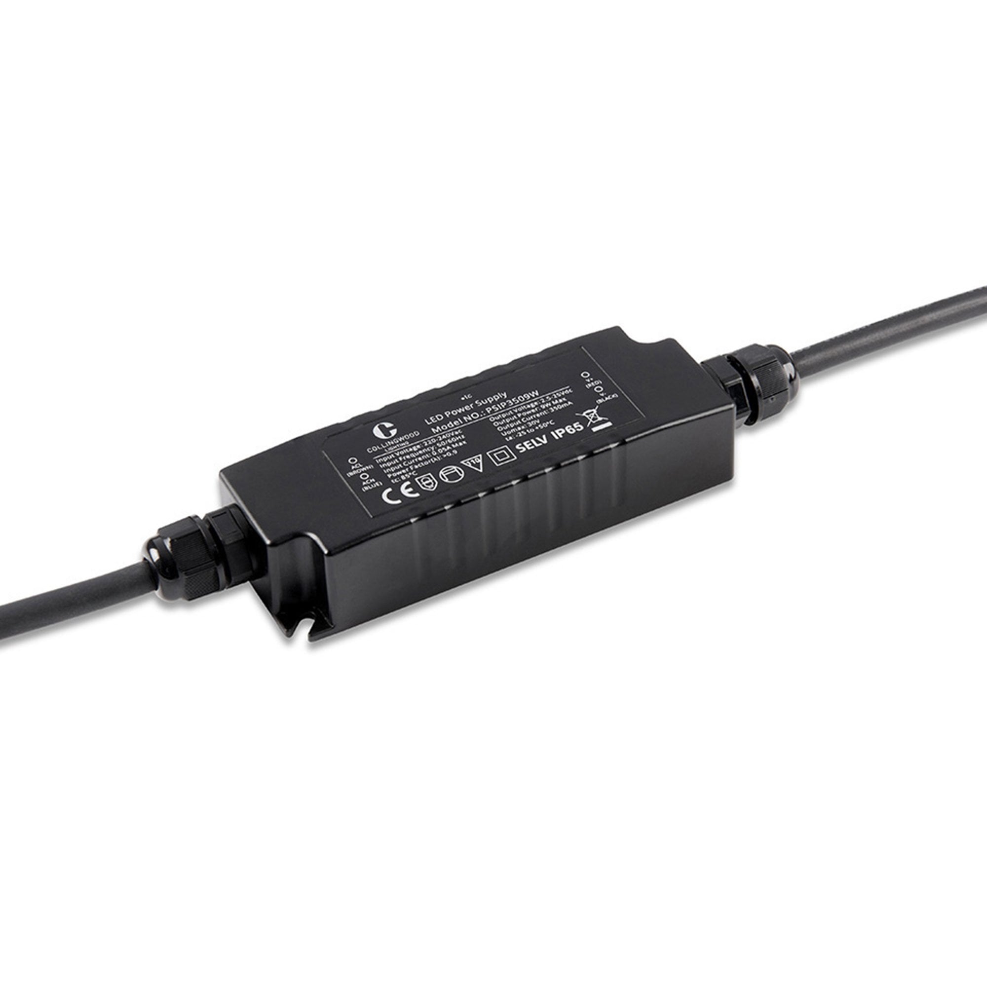 Collingwood PSIP3509W 1W-9W 350mA LED Driver - IP65 - Non-Dimmable