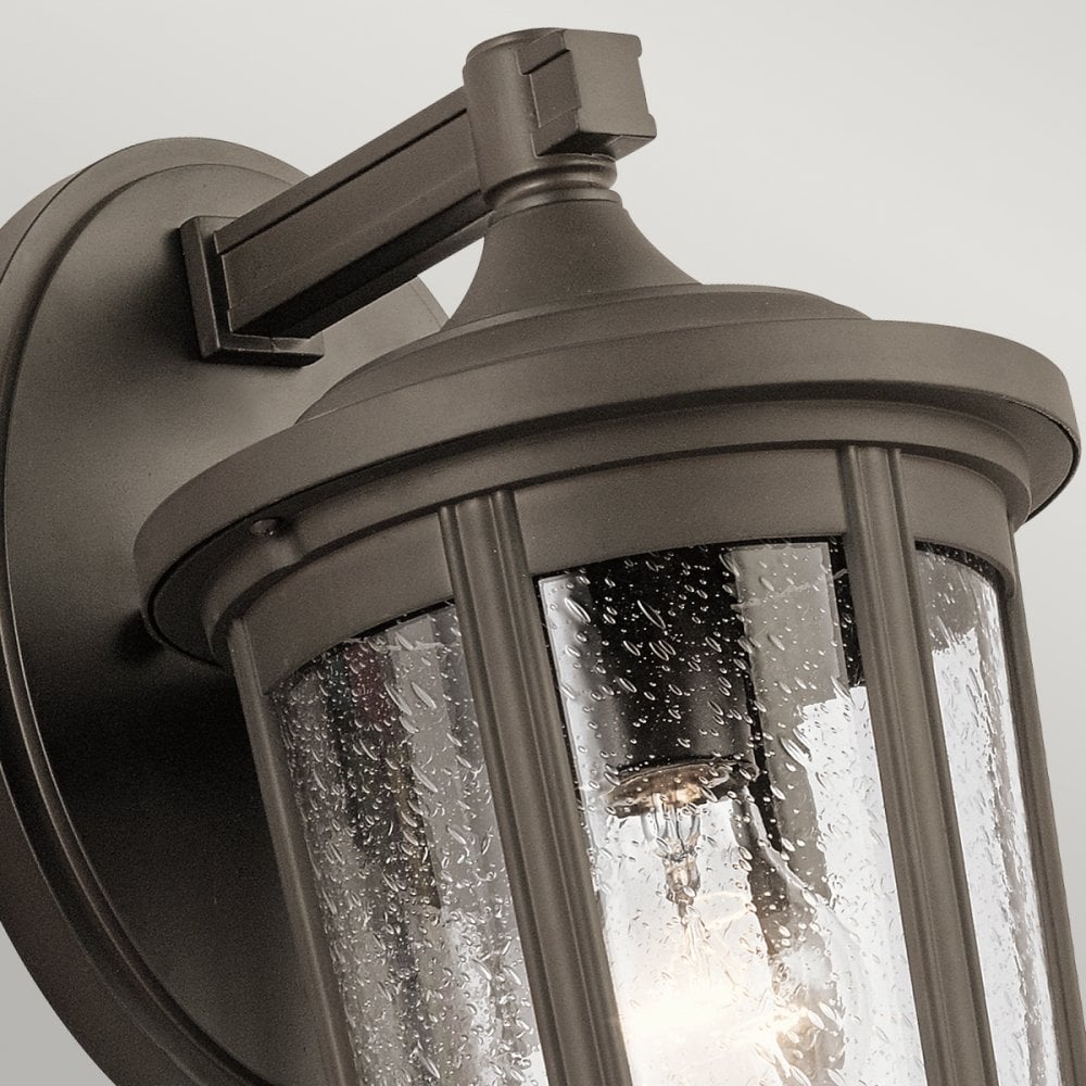 Quintiesse Fairfield Single Large Wall Lantern - Olde Bronze