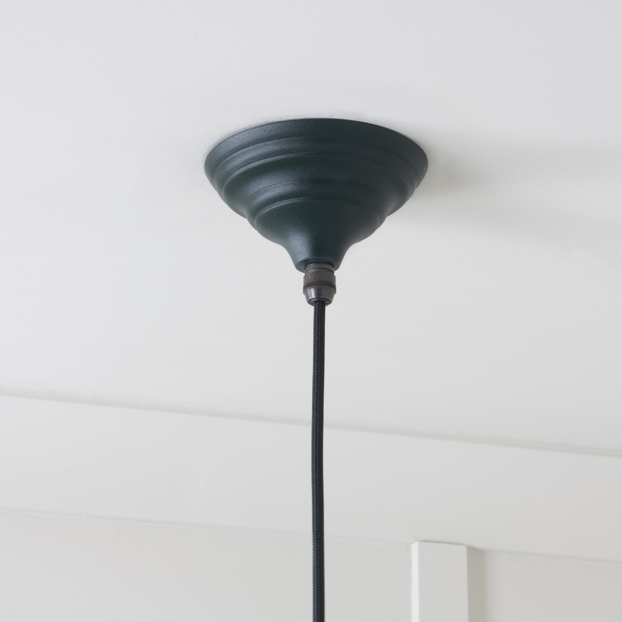 From The Anvil Smooth Nickel Brindley Pendant - Dingle (Rich Green)