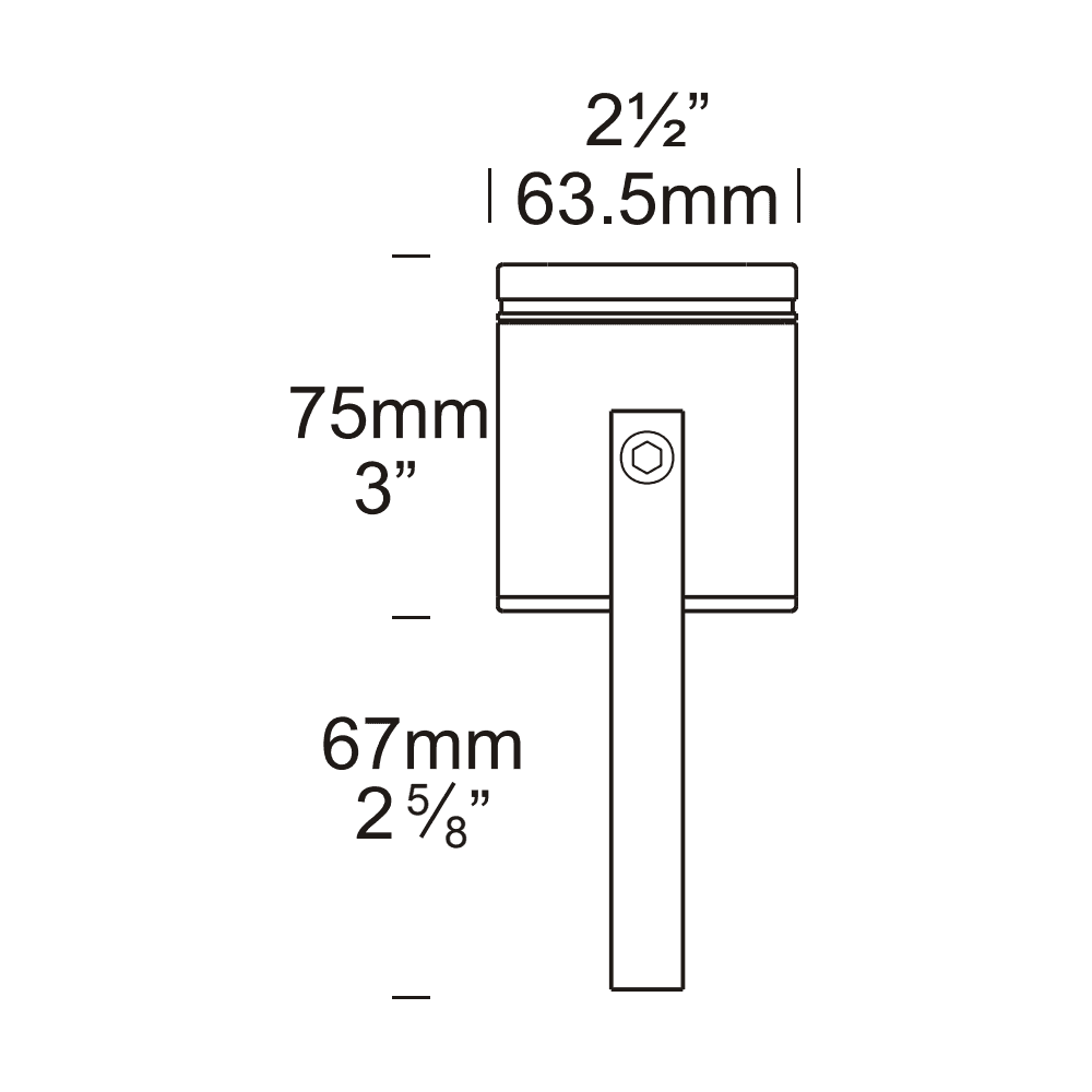 Hunza Pond Light - Powder Coat - Low Voltage