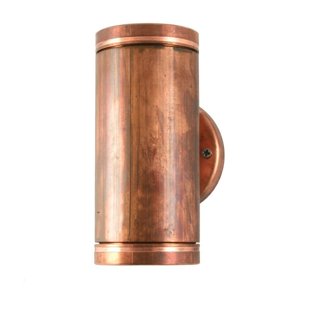 Hunza Pillar Light GU10 - Copper - Mains