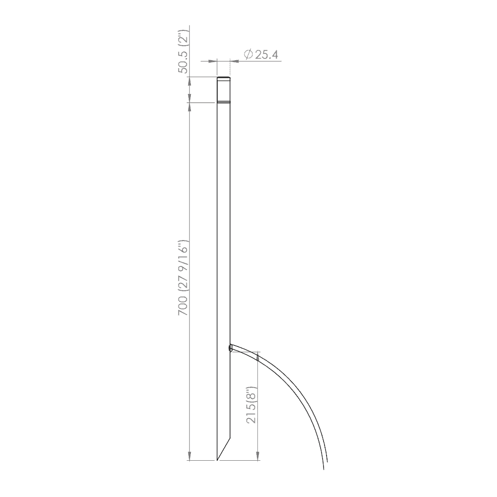 LuxR M1 Wayfinder - Powder Coat - Low Voltage - IMPROVED DESIGN