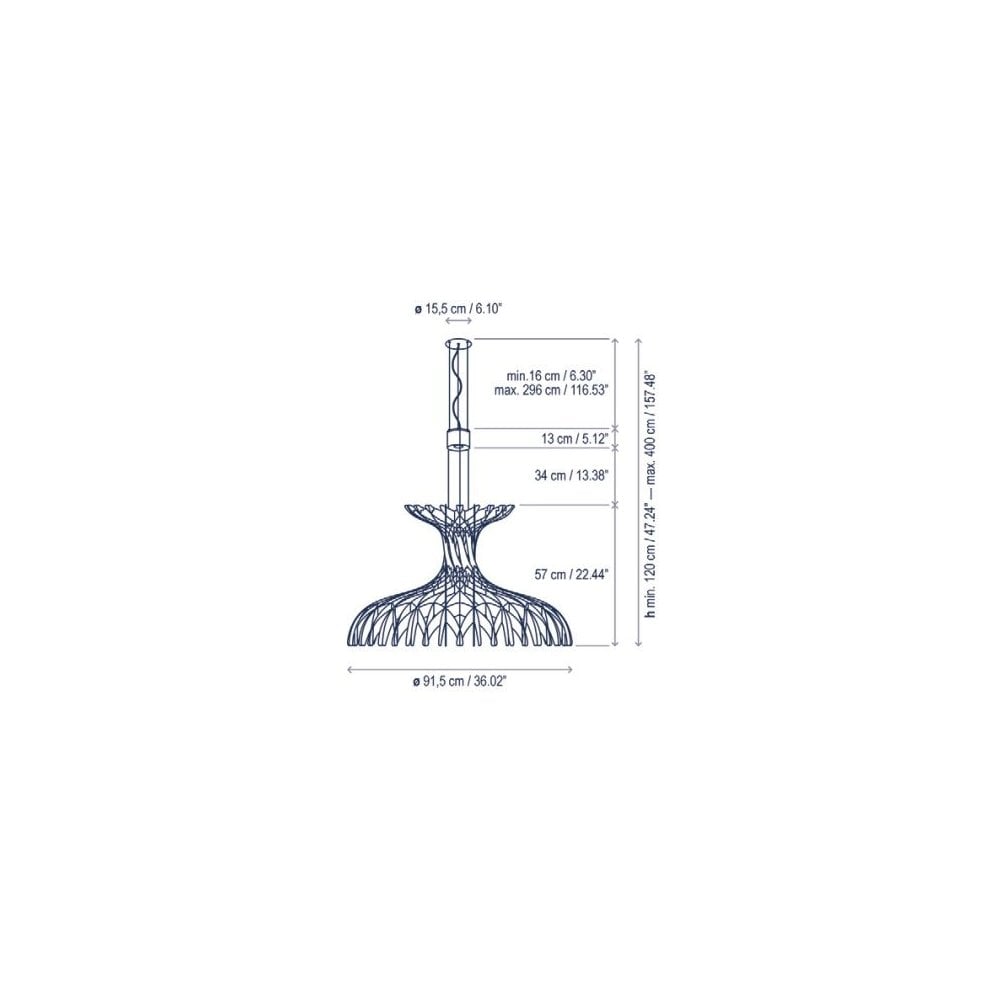 Bover Dome 90 Medium Pendant