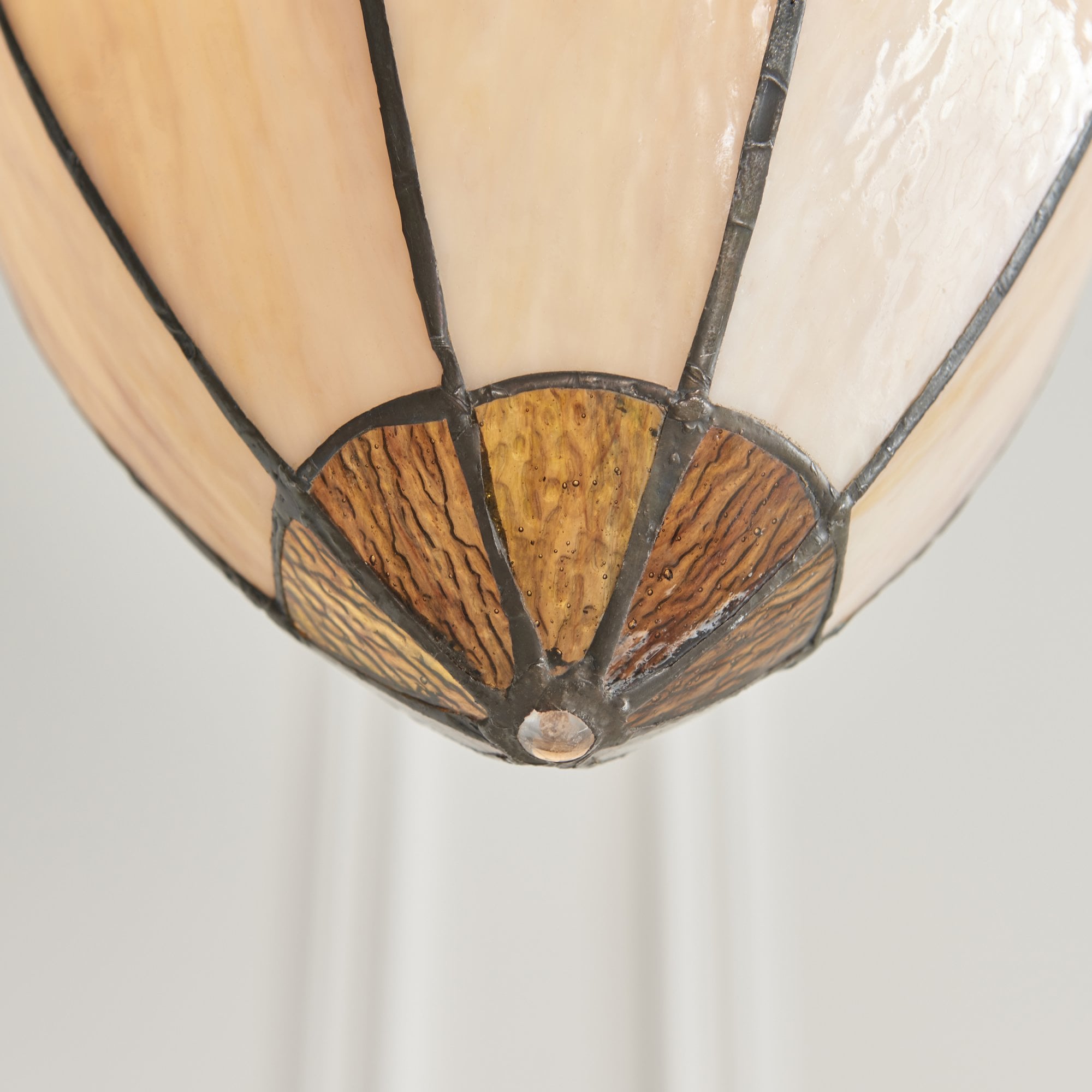 Interiors 1900 Brooklyn Medium Acorn Single Pendant - Tiffany Glass