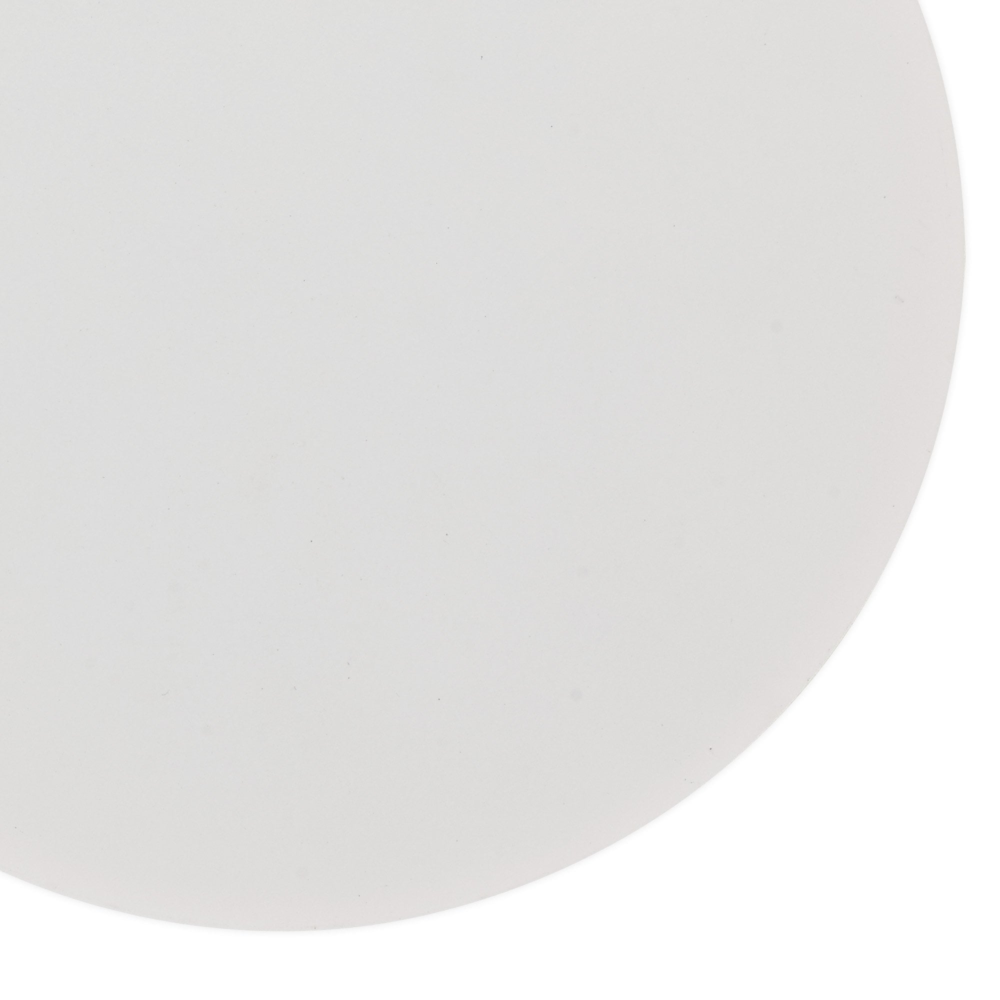 Fabula Kingsley Magnetic Base LED Wall Lamp - 20/19cm Round - Right Offset - Sand White & Acrylic Frosted Diffuser