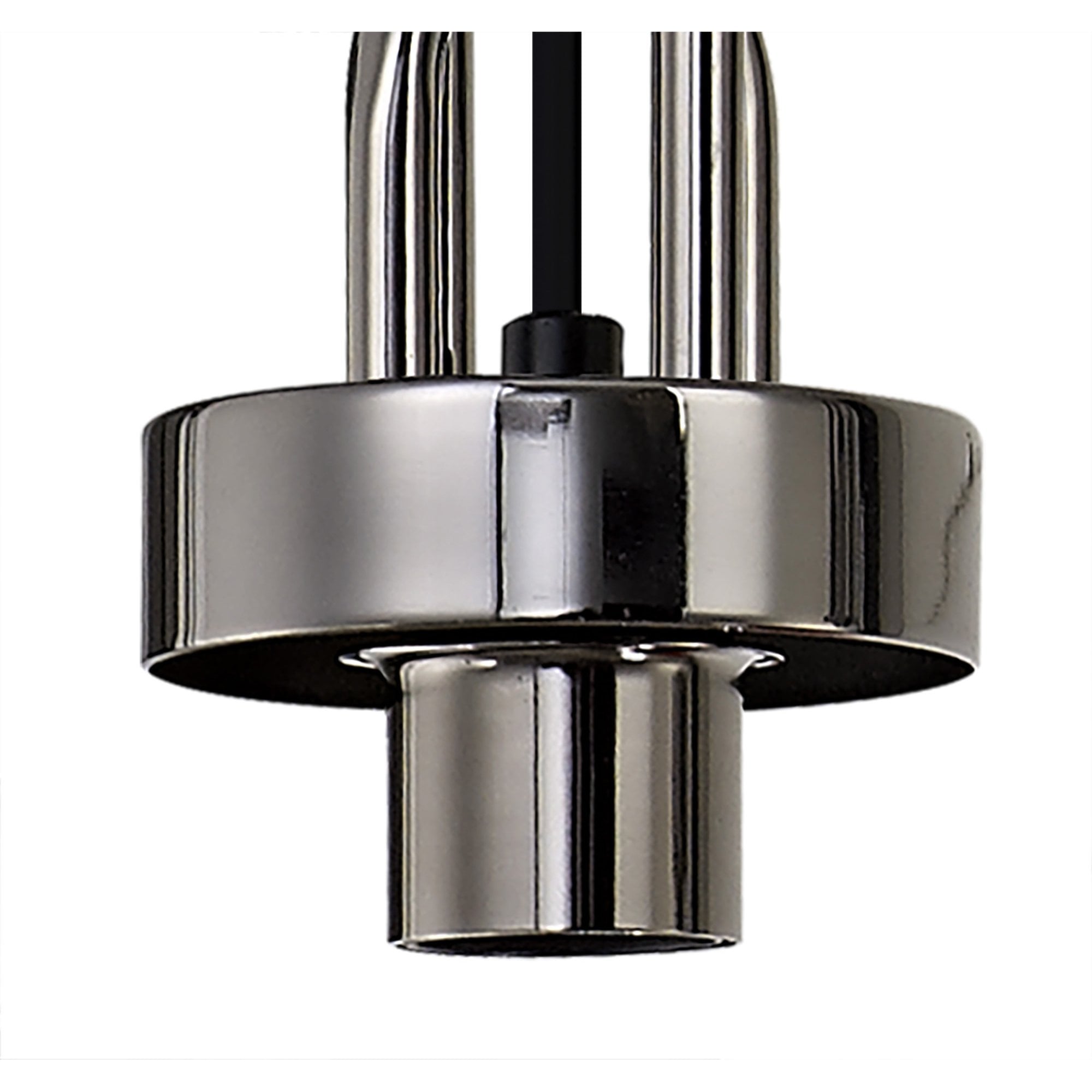 Fabula Springfield 3 Light Linear Suspension Kit - Black Chrome - Frame Only