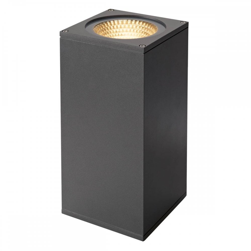 SLV Big Theo Outdoor Flood Up/Down LED Wall Light - Anthracite - Mains