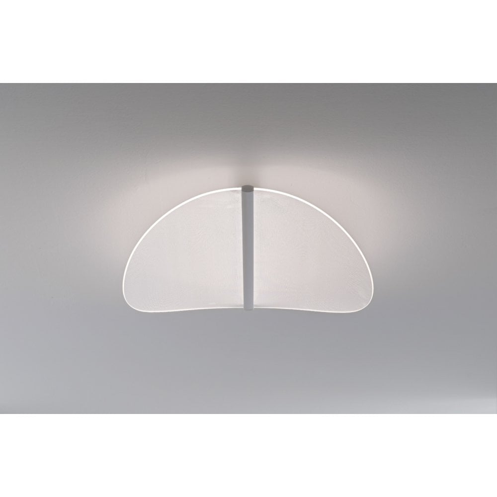 Stilnovo Diphy L76 Large Transformative Optic Wall/Ceiling Light - Matt White