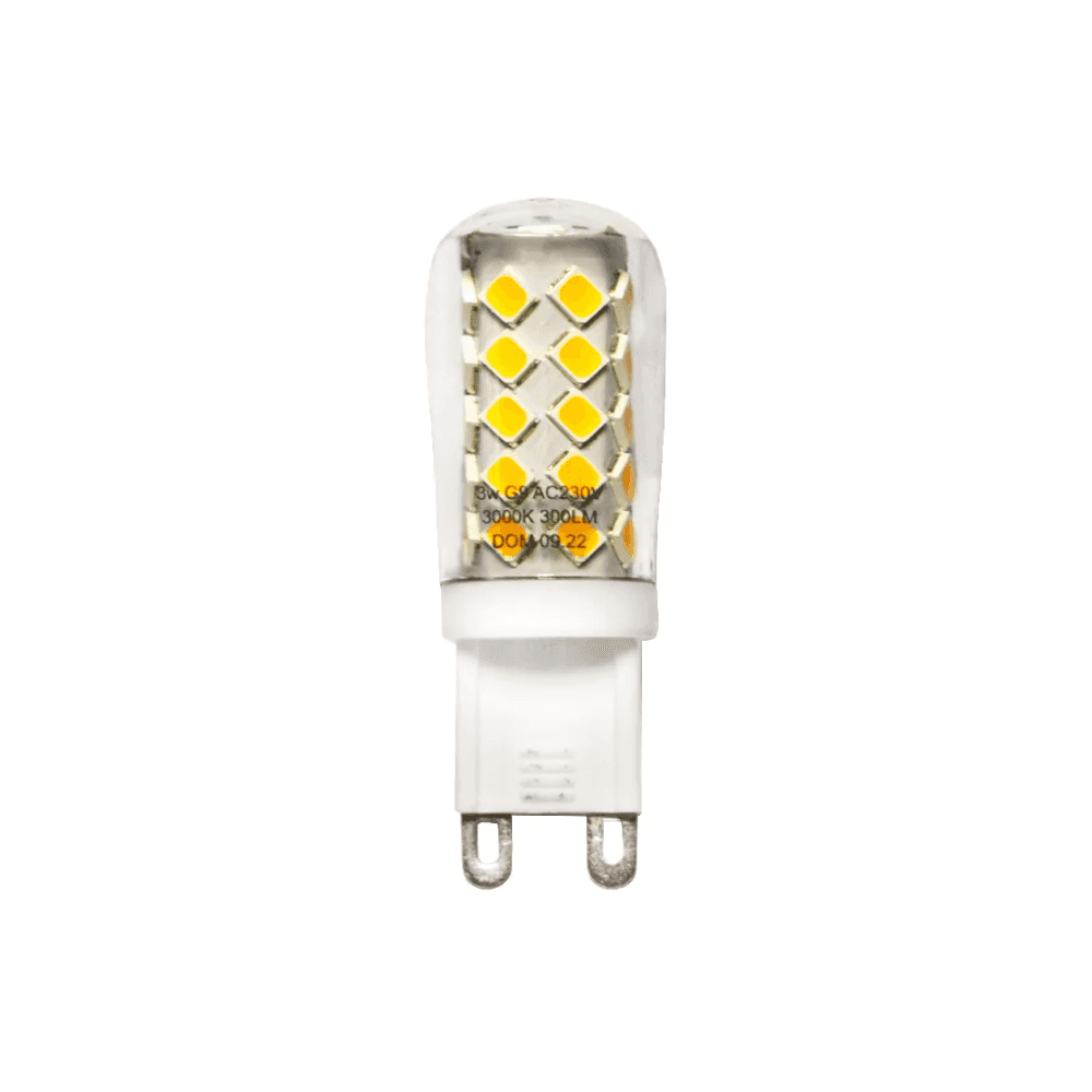 Lumena 3W G9 Capsule LED Bulb – Warm White (3000K) | 240v