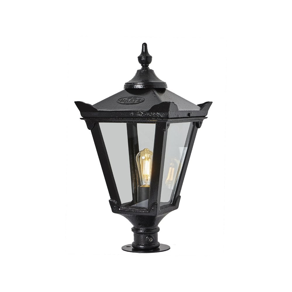 Harte Victorian 0.6m Traditional Pier Light For Narrow Pier Caps - Cast Iron