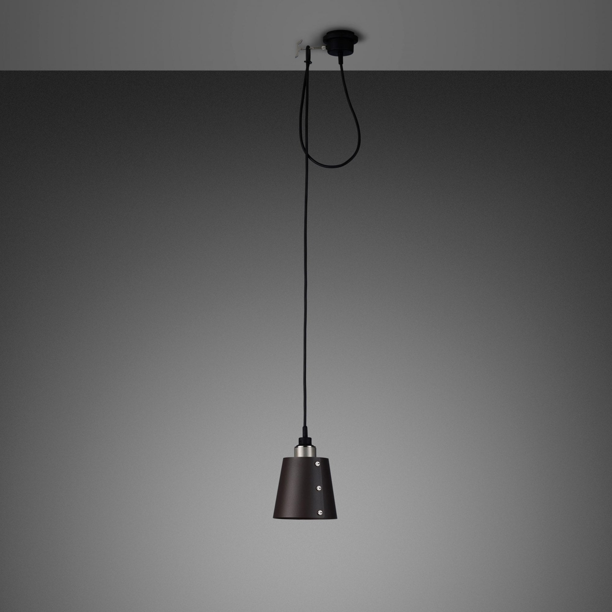 Buster + Punch Hooked 1.0 Small Graphite Pendant