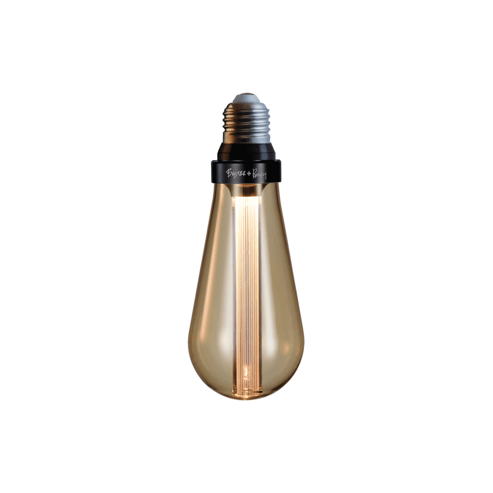 Buster + Punch Gold Buster Bulb E27 2W LED 2700k - Non-Dimmable