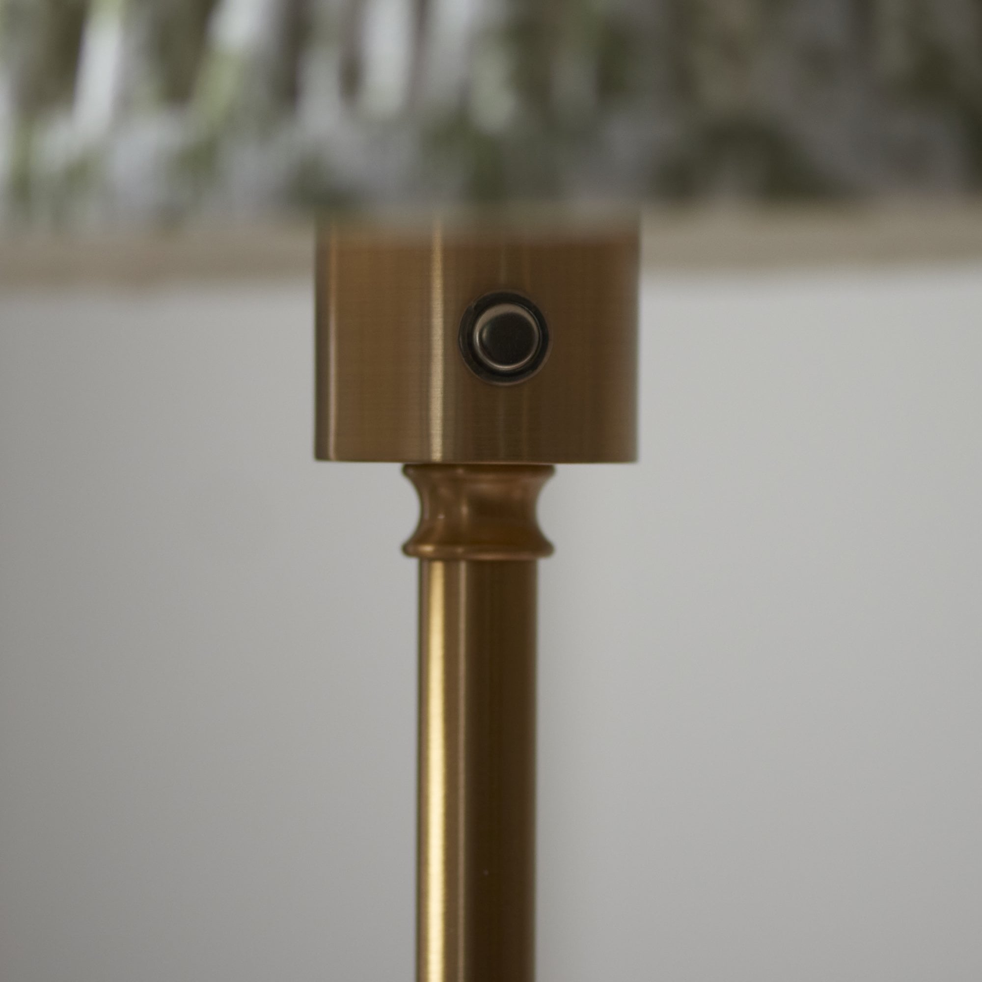 Endon Burley Rechargeable Floor Lamp & Leaf 30cm Herb Garden Green Shade