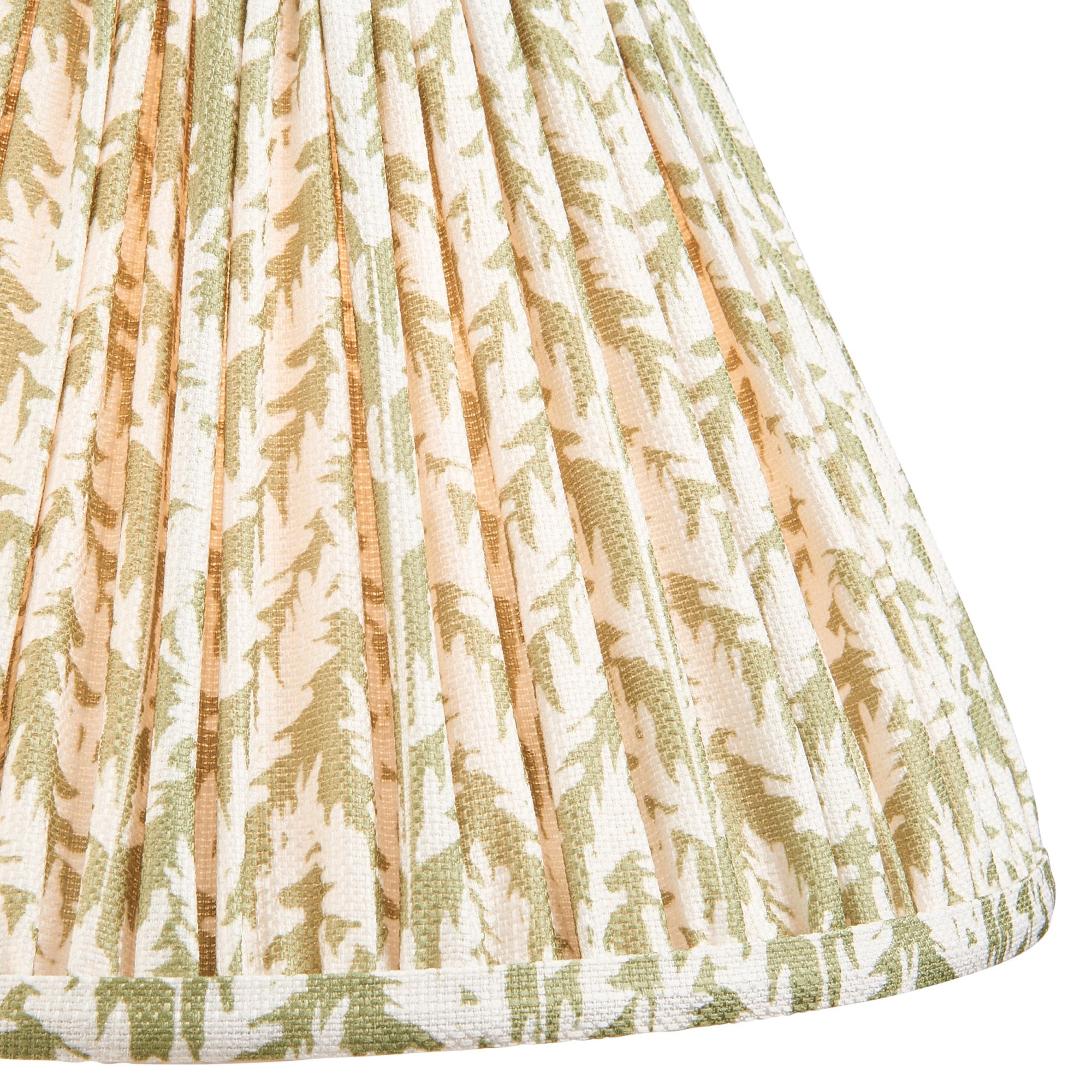 Endon Burley Rechargeable Floor Lamp & Leaf 30cm Herb Garden Green Shade