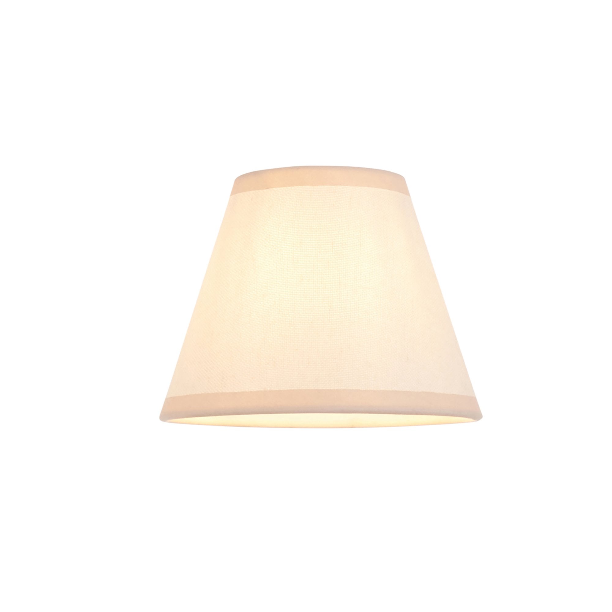 Endon Santiago Linear Brushed Aged Brass 4 Light Pendant & Ivy 16cm Vintage White Shade