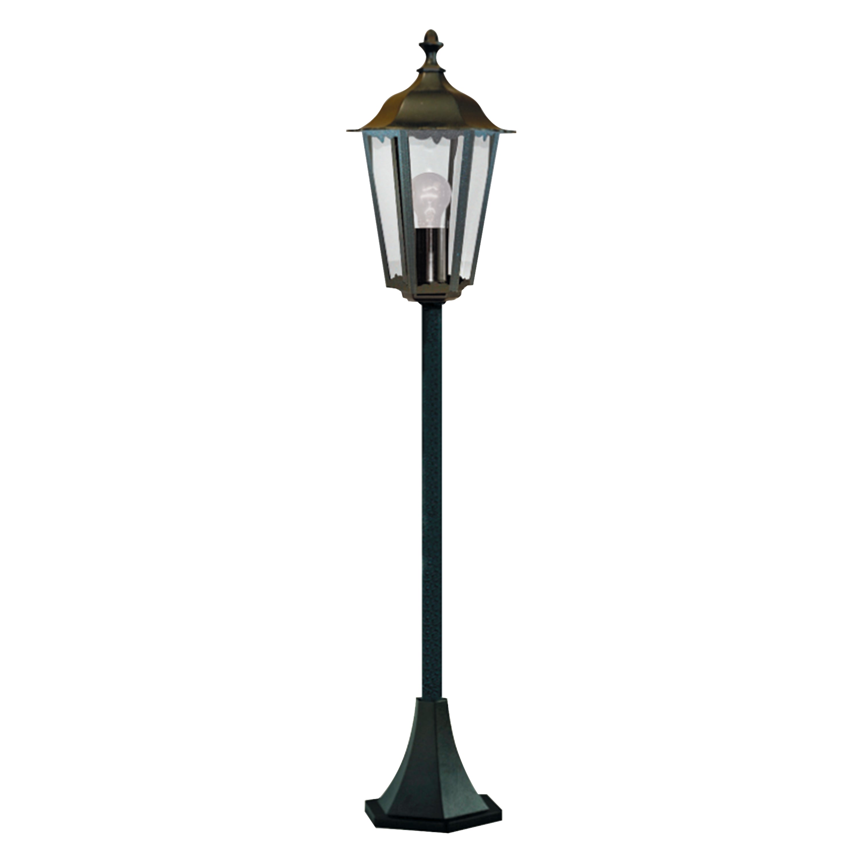 Searchlight Acton 105cm Outdoor Post - Black - IP44