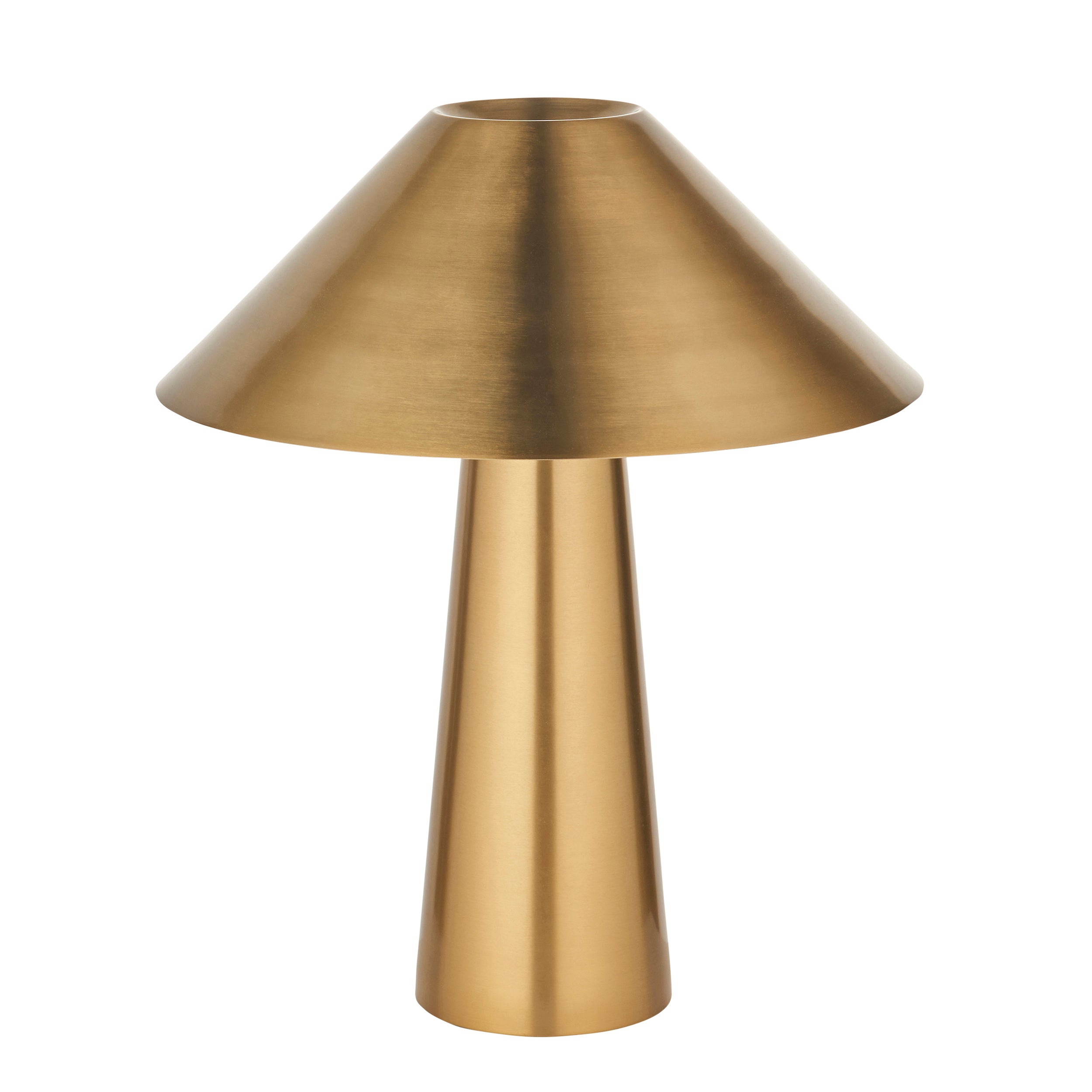 Endon Clermont 3 Light Semi flush   - Warm Antique Brass Plate & Clear Glass