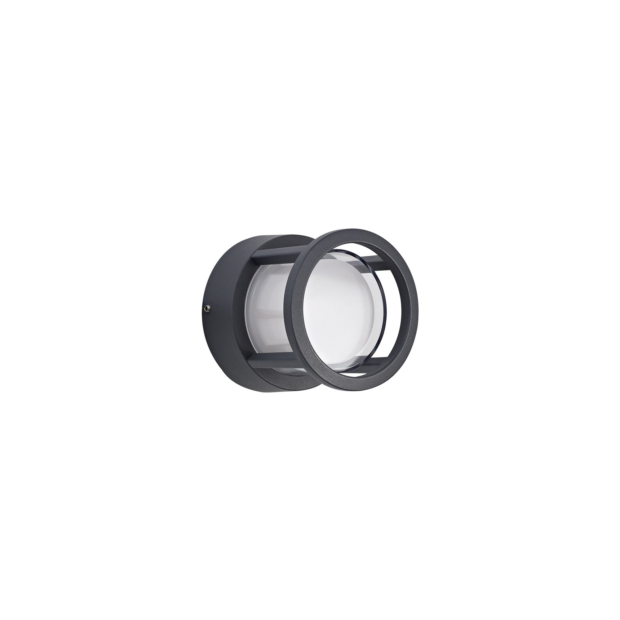 Fabula Sedley Round LED Downlight - Anthracite - IP54
