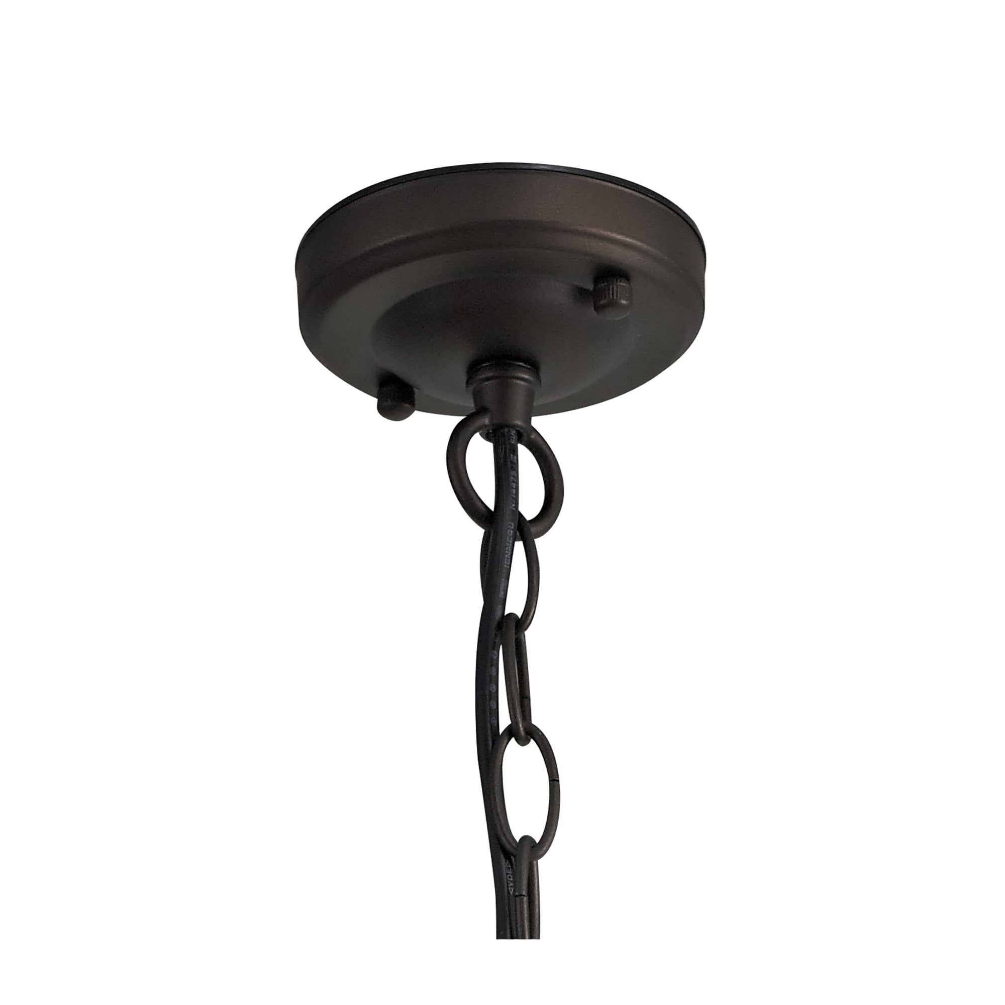 Fabula Addison Pendant - Antique Bronze & Clear Glass - IP54