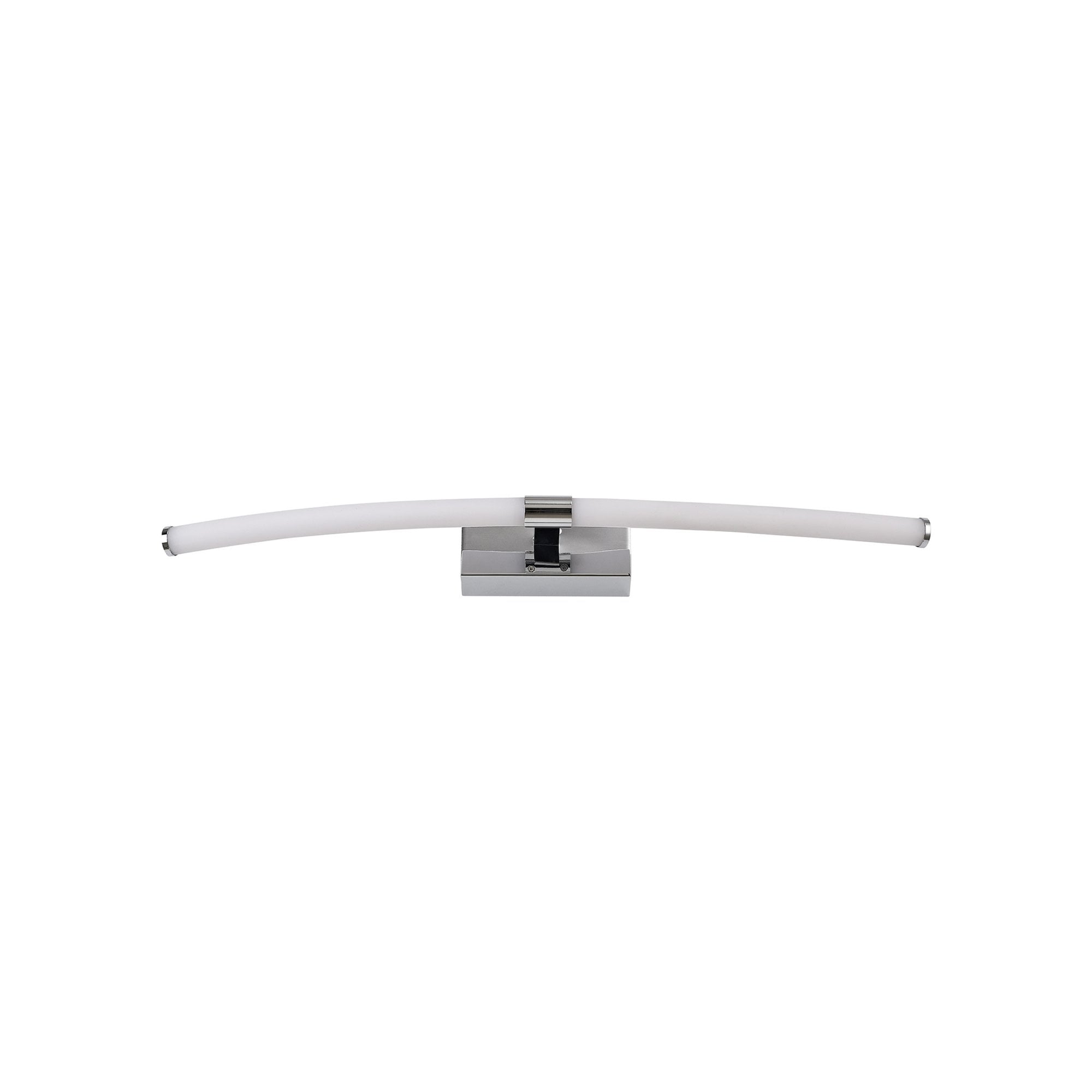 Fabula Willow Large 2 Light LED Wall Lamp - Polished Chrome - IP44