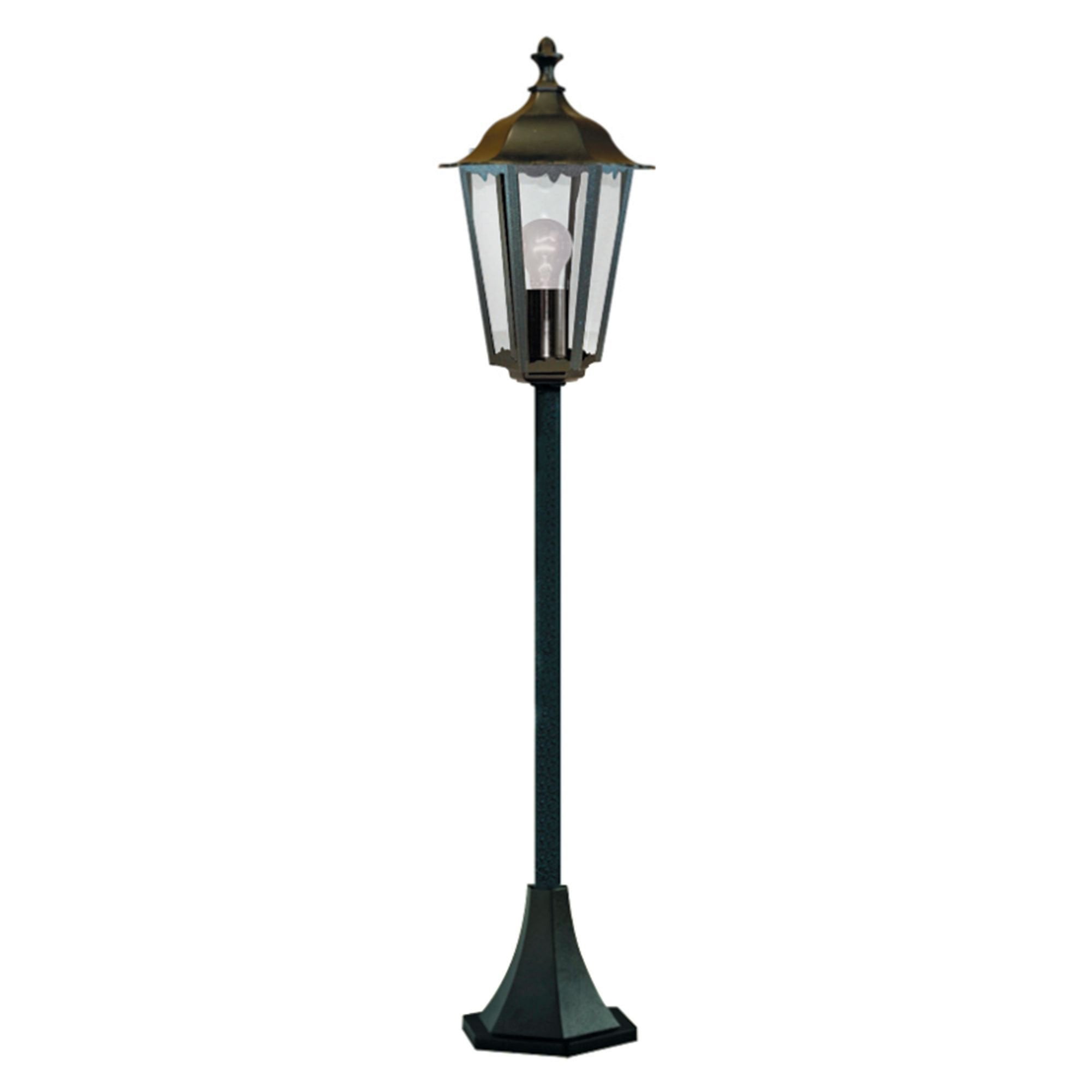 Searchlight Acton 105cm Outdoor Post - Black - IP44