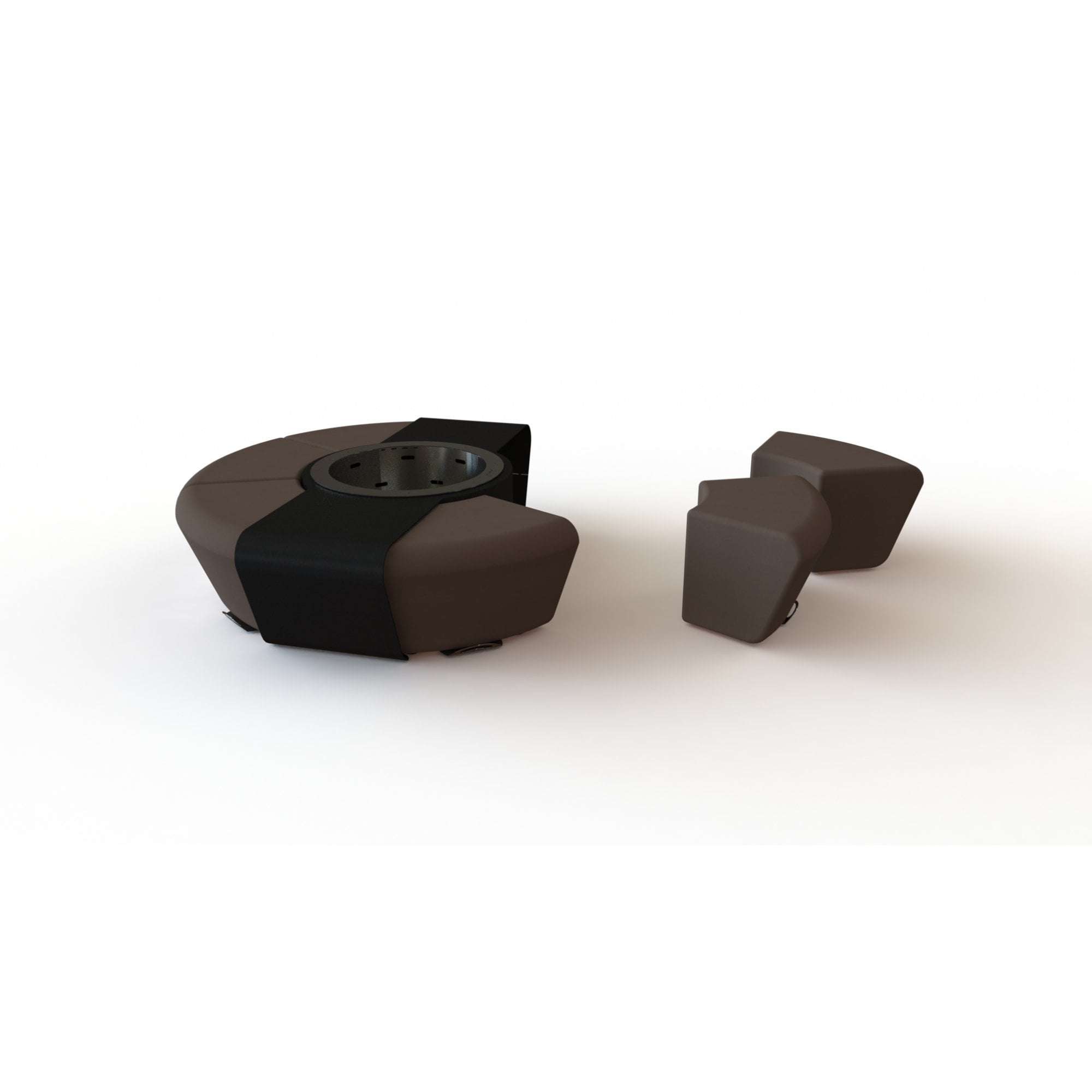 Glammfire Circus - Burner I Bioethanol - Rusted Corten Steel