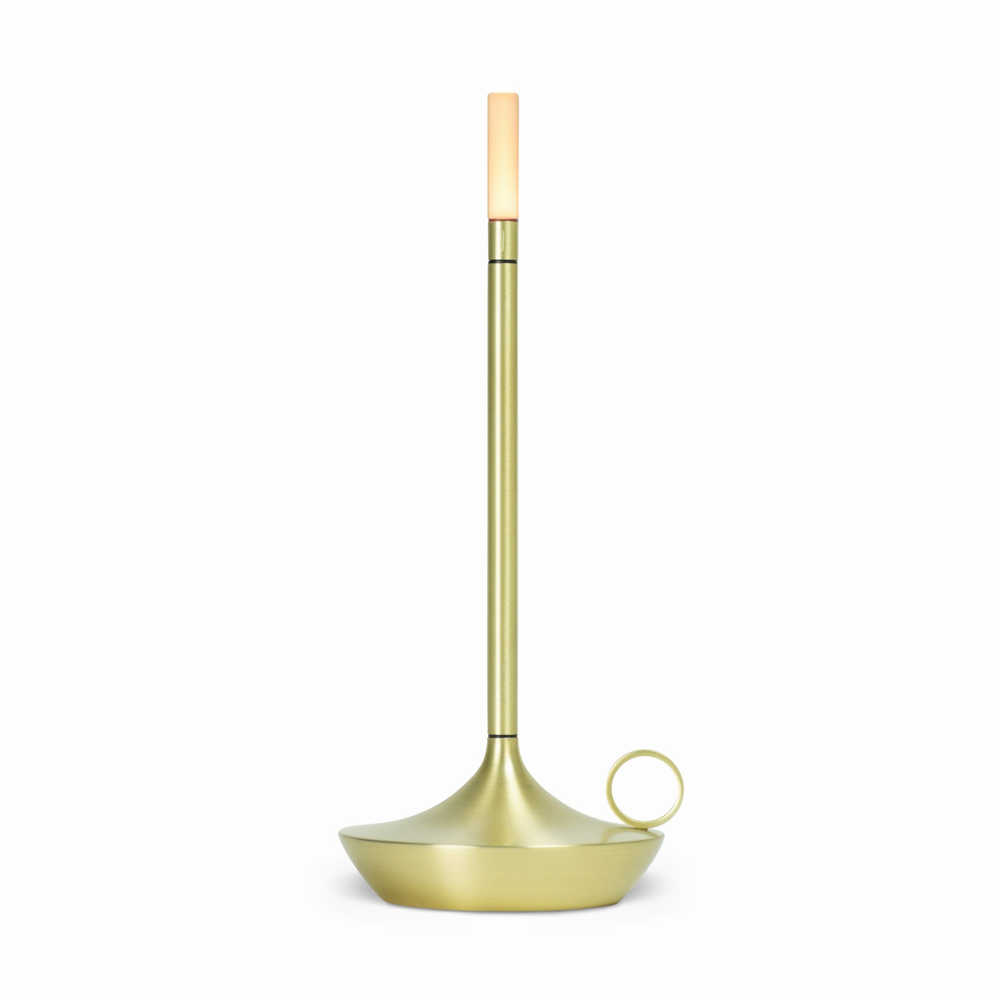 Graypants Wick Rechargeable USB-C Table Light - Brass