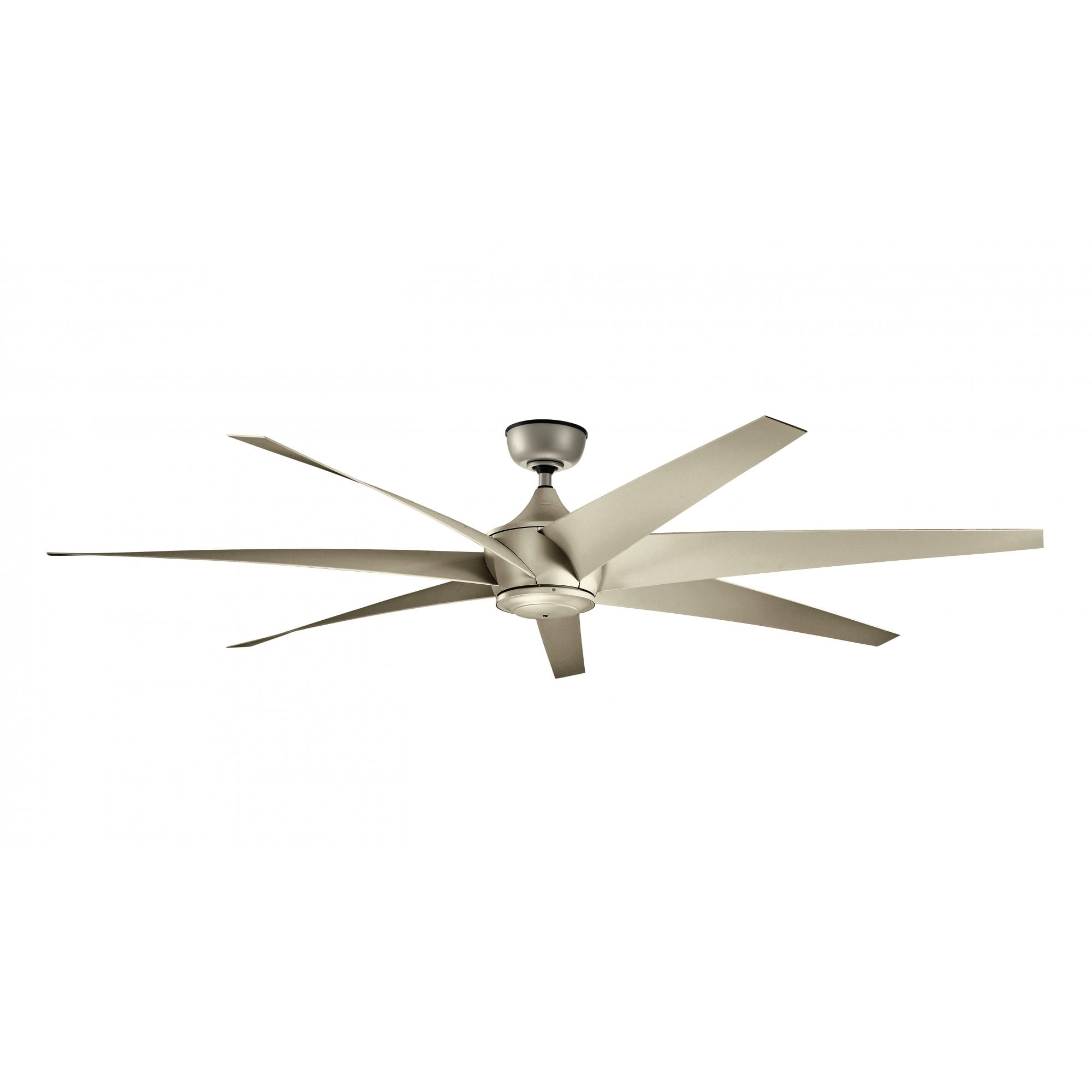 Kichler Lehr 80" Fan - Antique Satin Silver