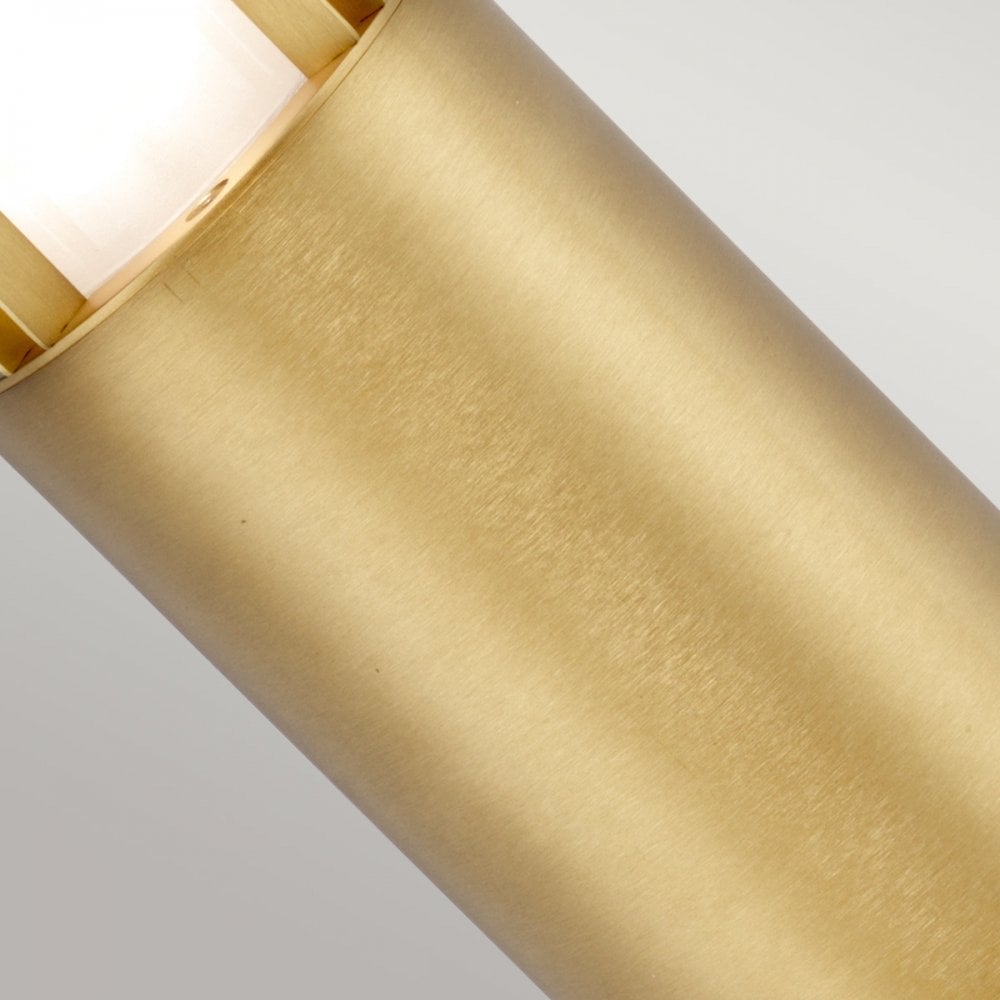Elstead Paignton Single Bollard 300mm - Antique Brass