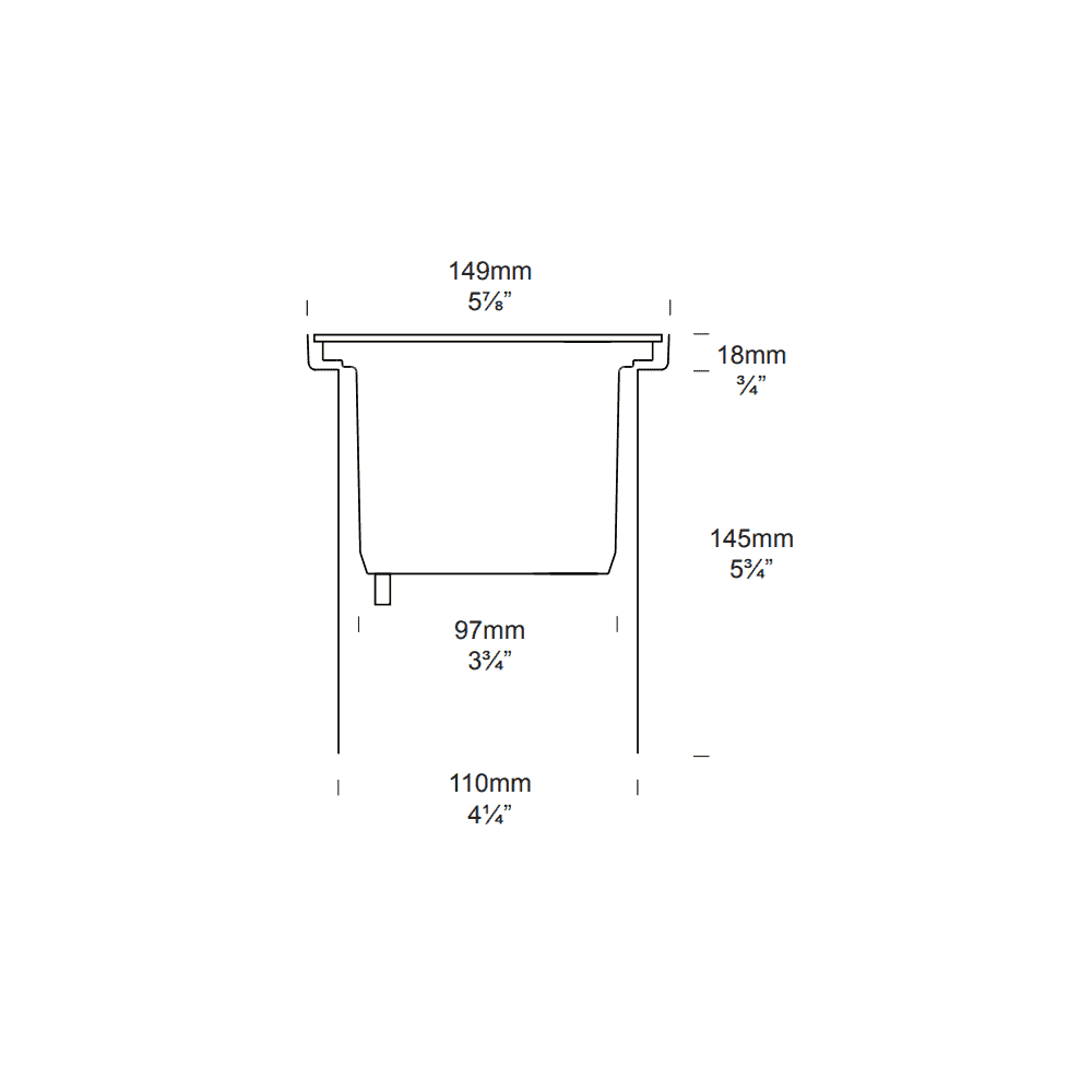 Hunza Pure LED Driveway Light - Solid Bronze - Low Voltage