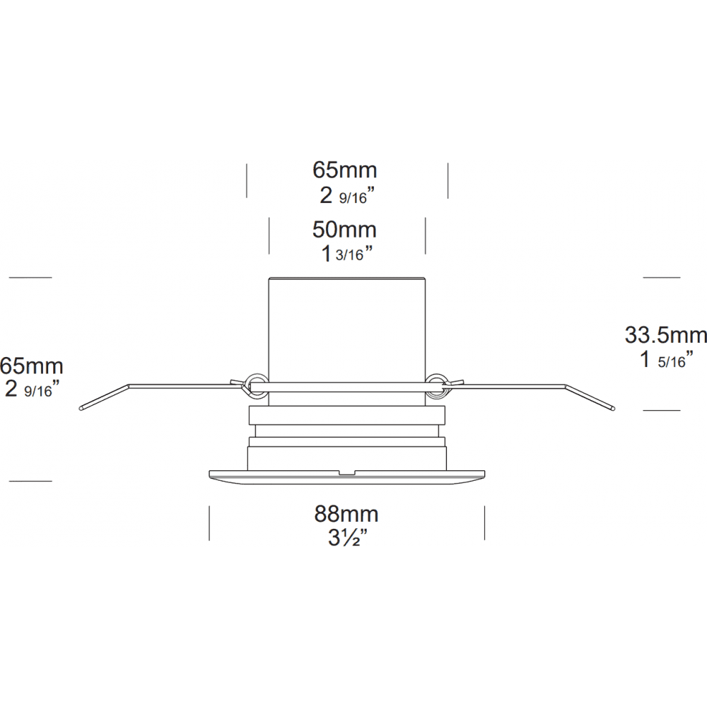 Hunza Pure LED Eave Light - Stainless Steel - Low Voltage