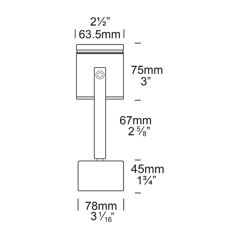 Hunza Pond Light Weighted Base - Copper - Low Voltage
