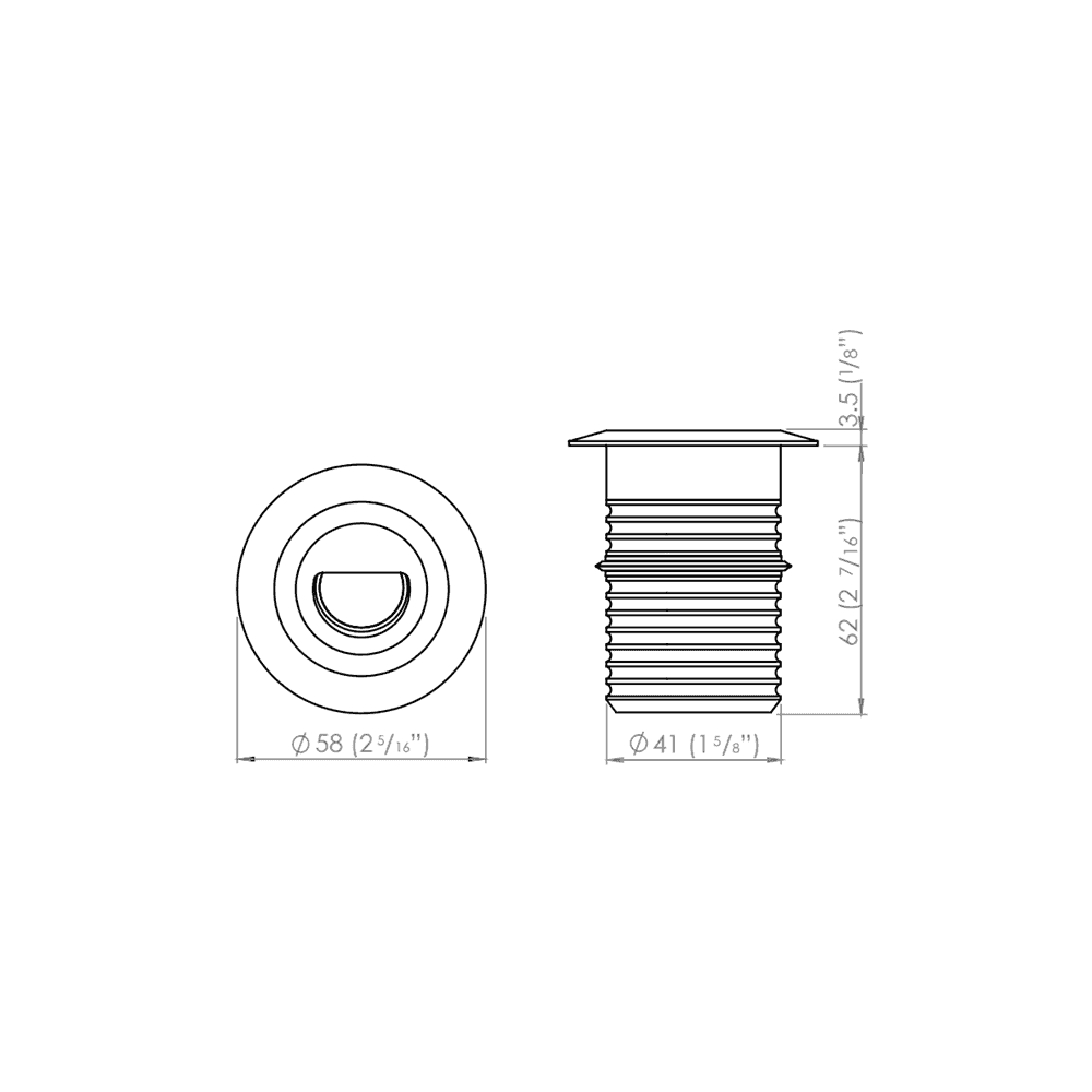 LuxR Modux 2 Wall Washer - Powder Coat - Low Voltage