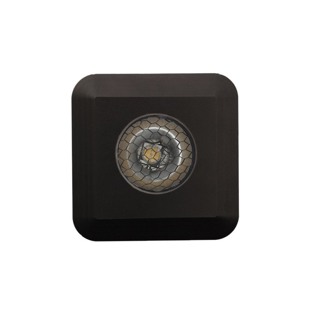 LuxR Modux 4 Square Recessed - Powder Coat - Low Voltage