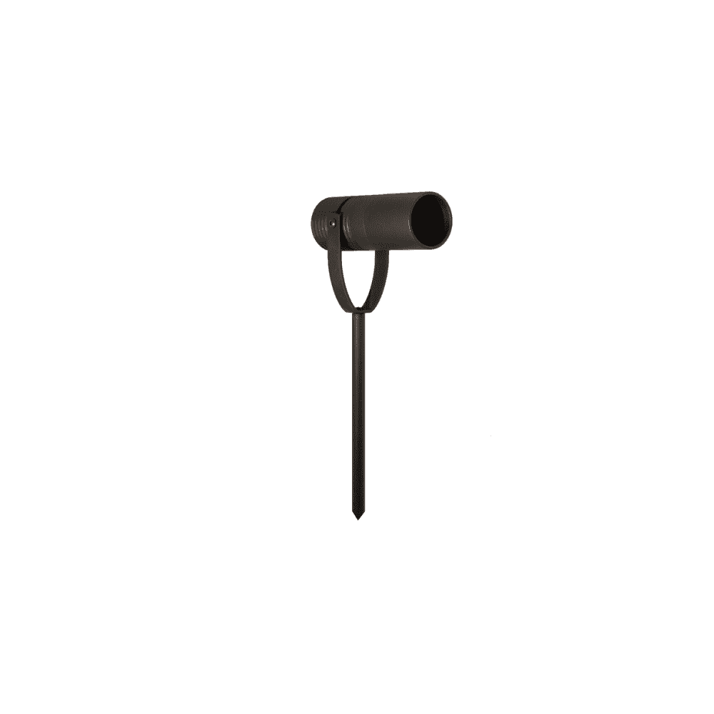 LuxR Modux 2 Spike Spot with Snoot - Powder Coat - Low Voltage