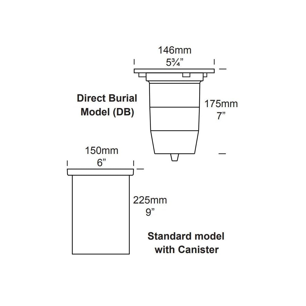 Hunza High Power Safe Touch 50 with Integral Driver - Stainless Steel - Mains