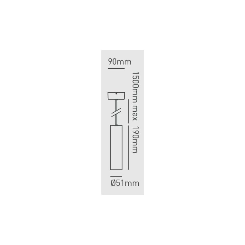 Collingwood 1901 Pendant Surface Mounted - All White