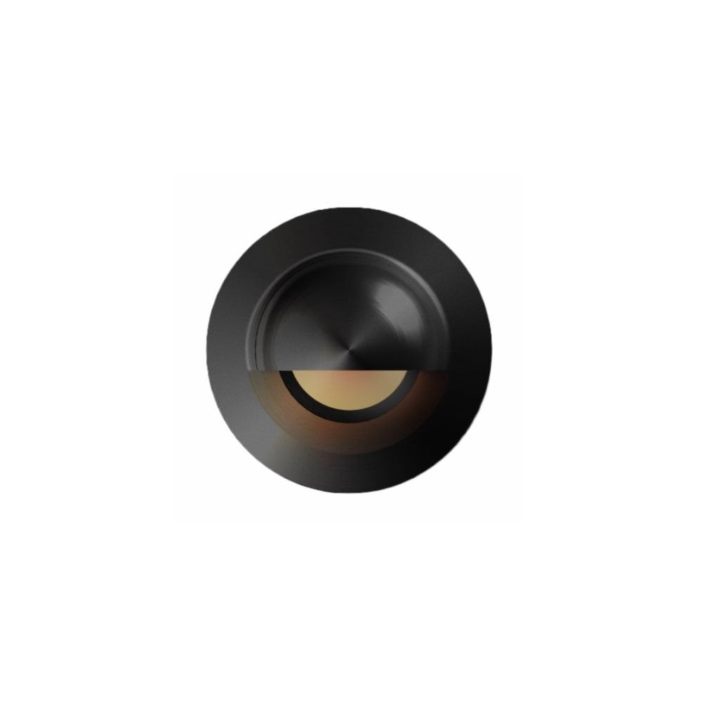 LuxR Modux 1 Step Light Solid Eyelid - Powder Coat - Low Voltage