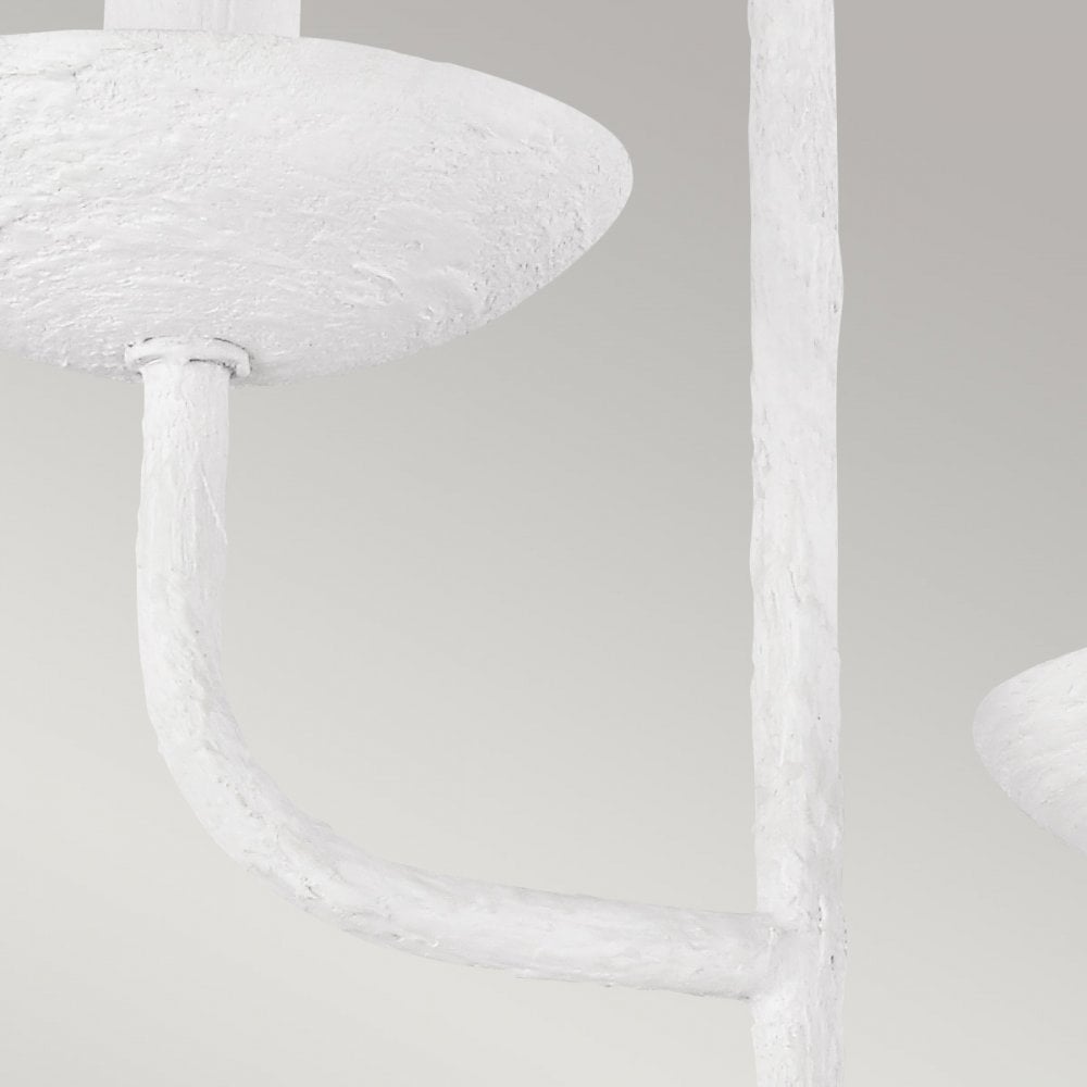 Feiss Annie 3 Light Wall Light - Plaster White