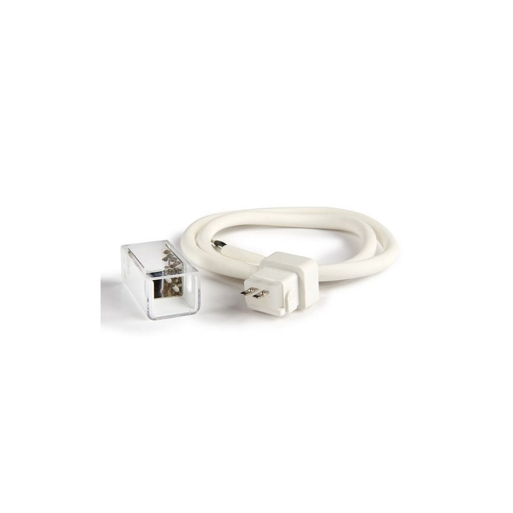 Collingwood 2P Connector for LSNT Top Bend Neon LED Strip - Cable at Left