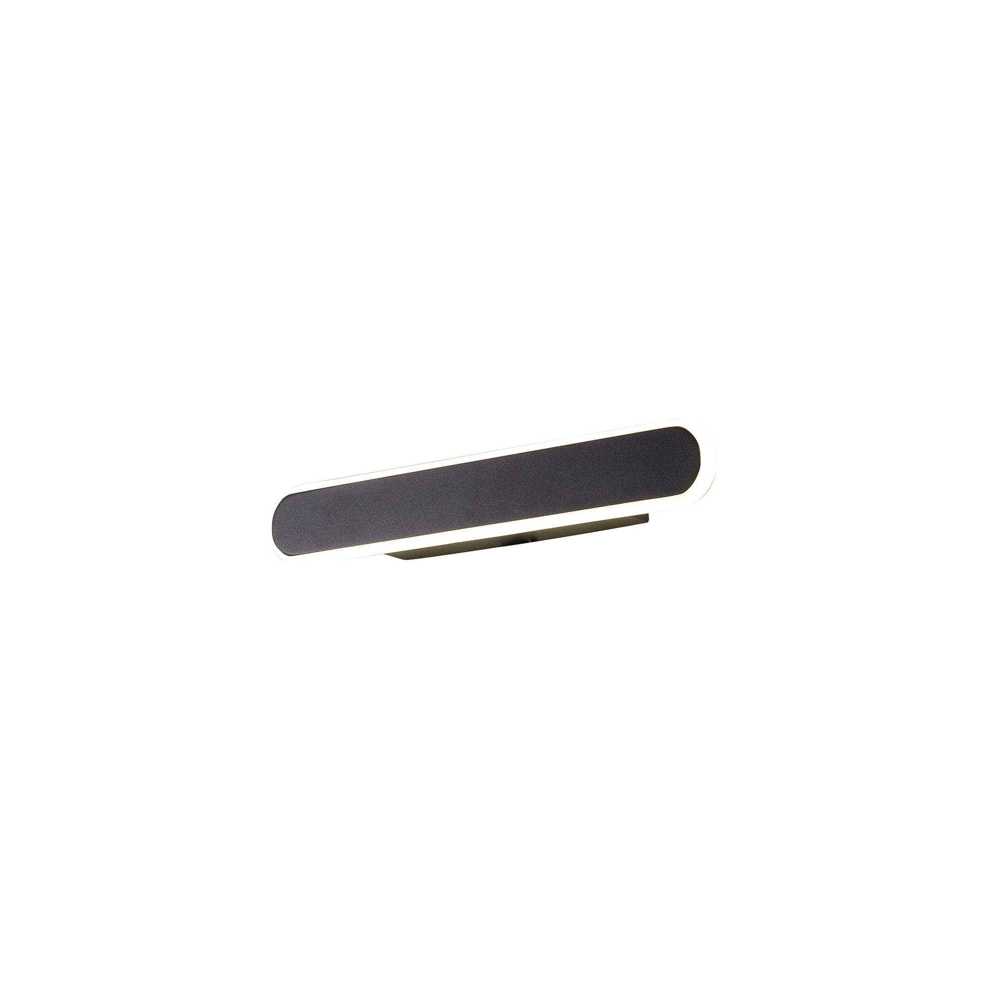 Fabula Chandler 300mm LED Wall Lamp - Satin Black