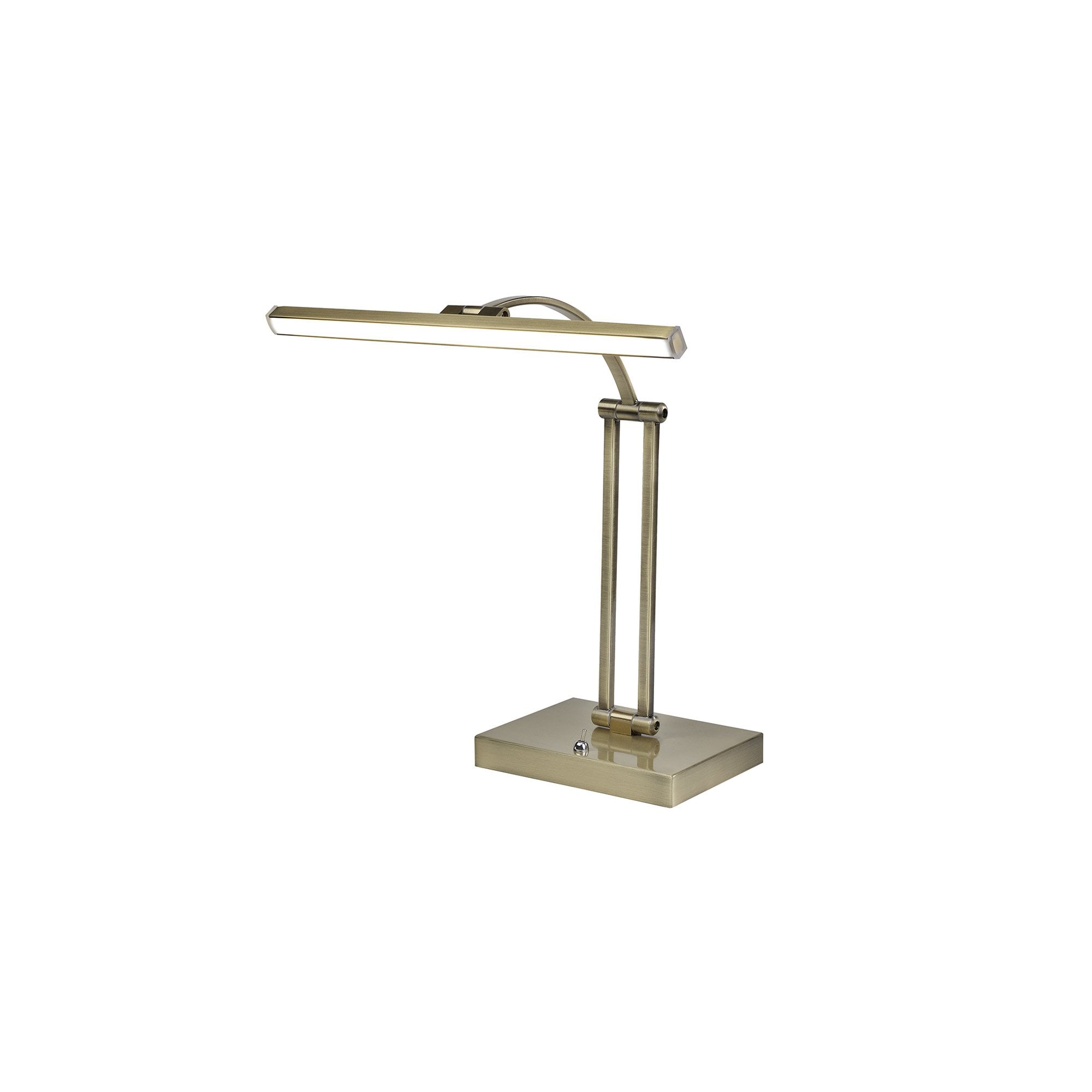 Fabula Plumtree 1 Arm LED Table Lamp - Antique Brass