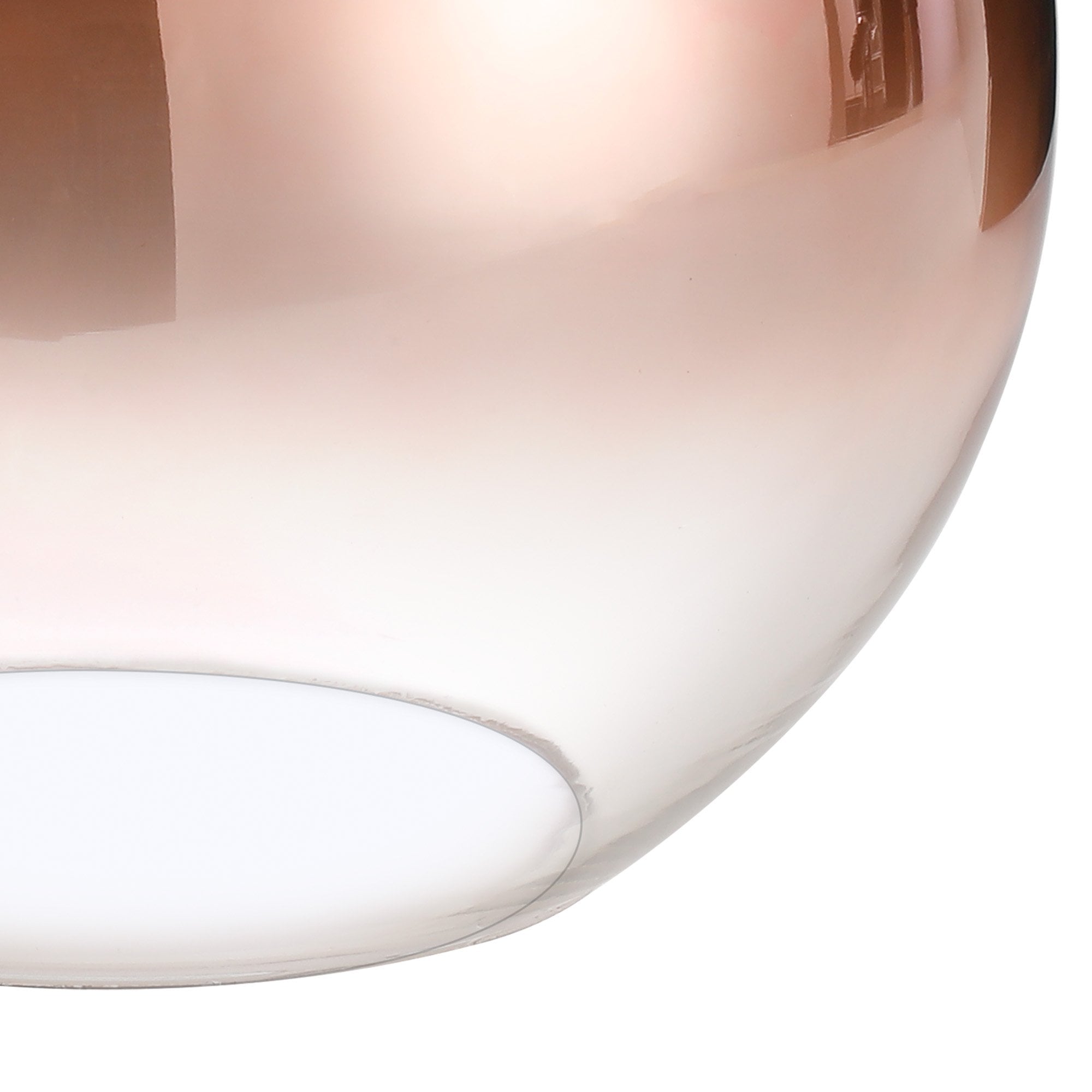 Fabula Springfield 20cm Globe Shade - Copper Fade Glass - Shade Only