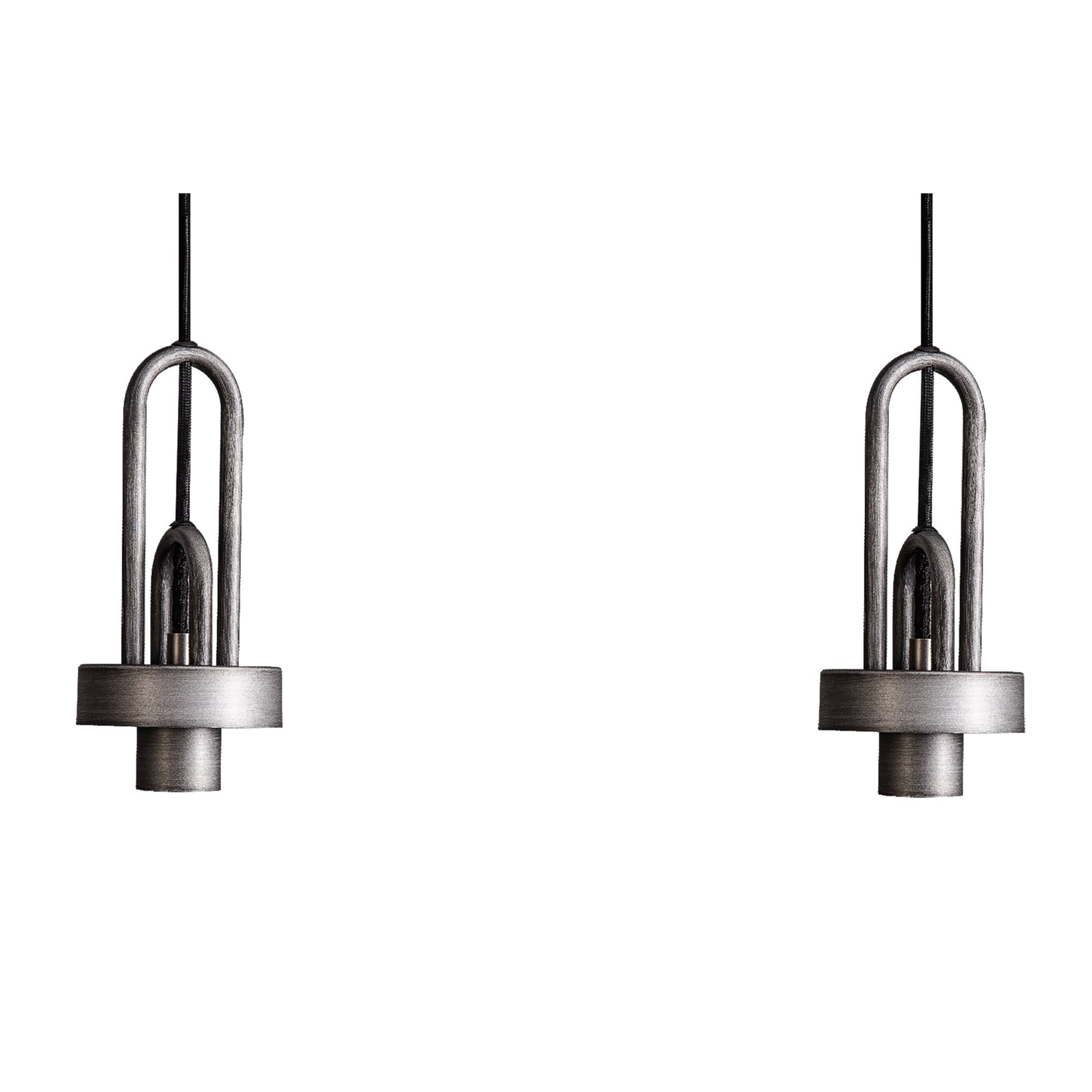 Fabula Springfield 4 Light Linear Suspension Kit - Aged Pewter - Frame Only