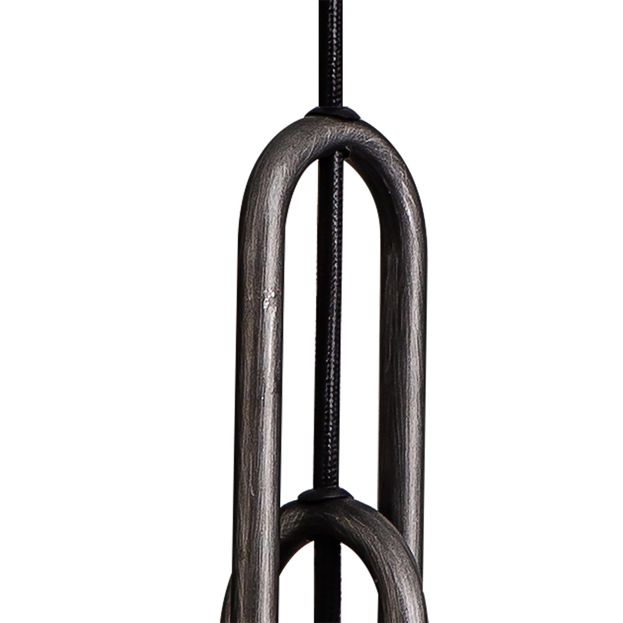 Fabula Springfield 4 Light Linear Suspension Kit - Aged Pewter - Frame Only