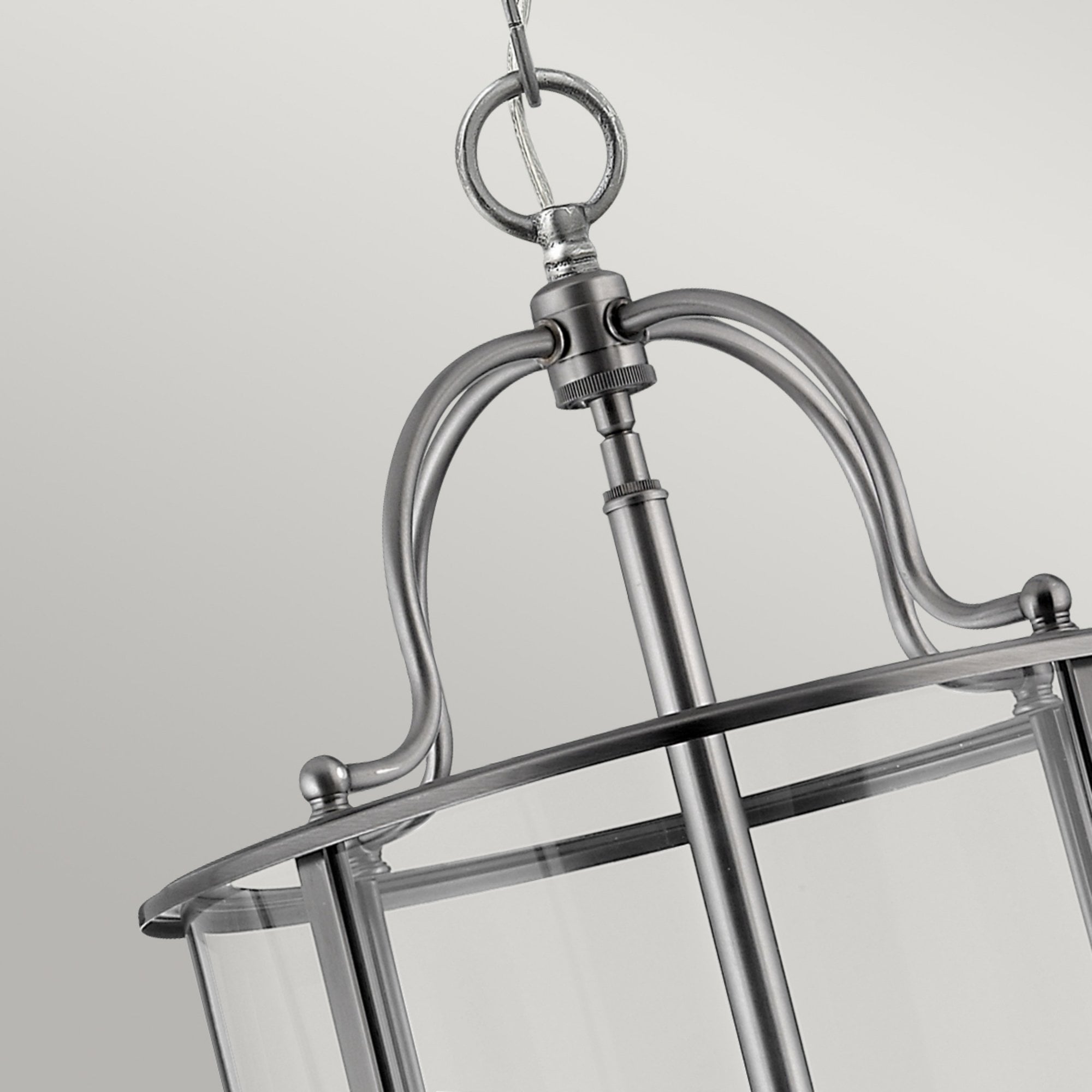 Hinkley Gentry 6 Light Large Pendant - Pewter