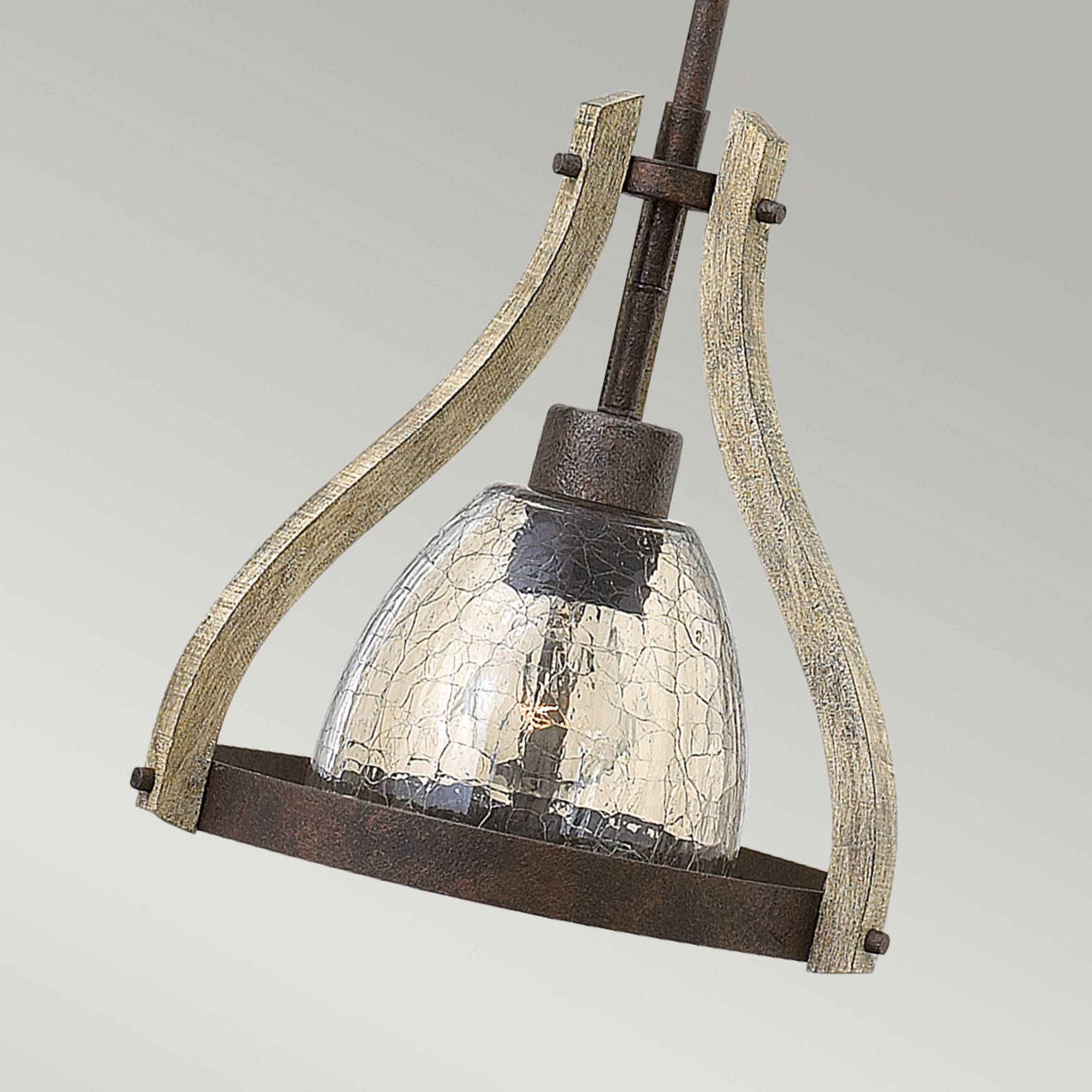 Hinkley Middlefield Single Mini Pendant  - Iron Rust
