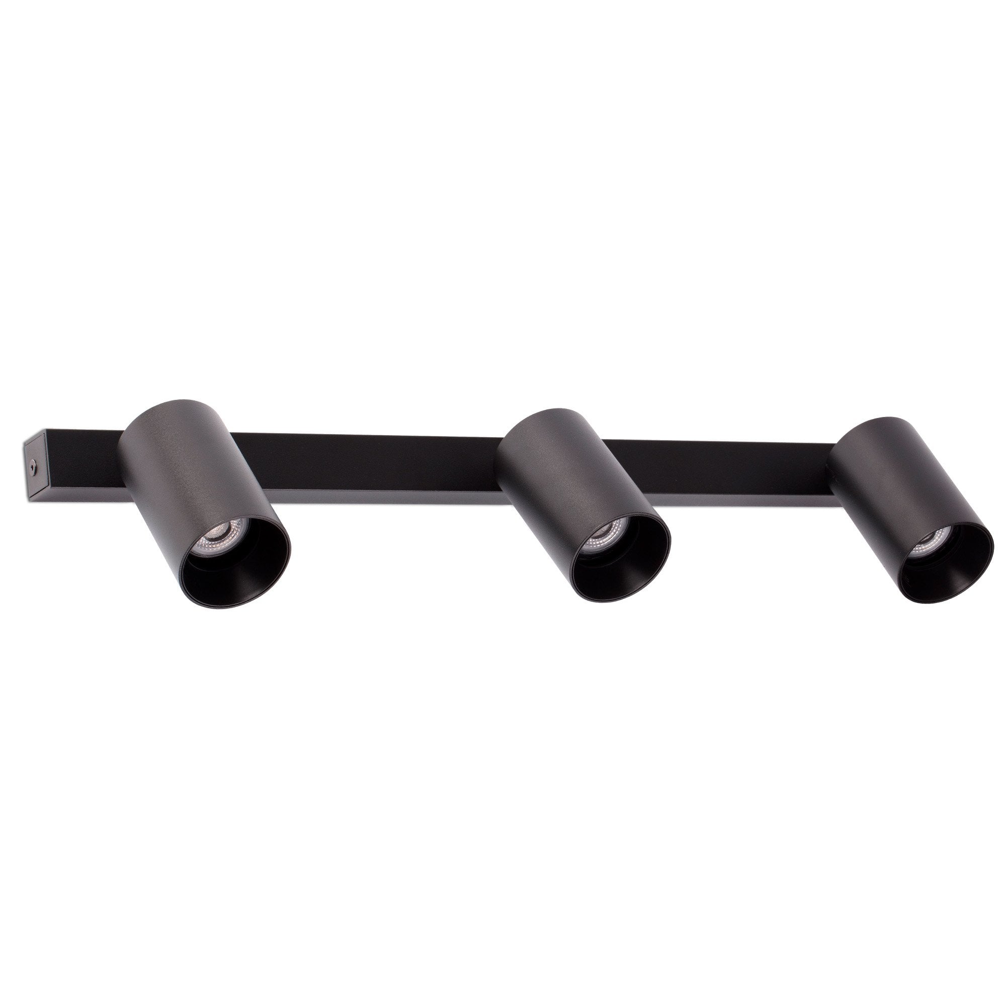 Faro Stan 3 Light Wall/Ceiling Lamp - Black