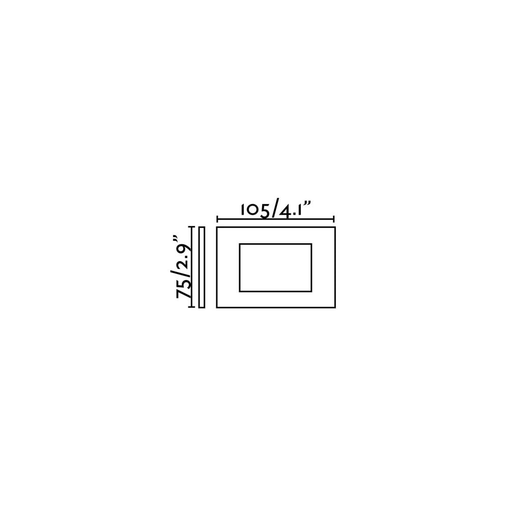 Faro Spark Recessed Lamp - White